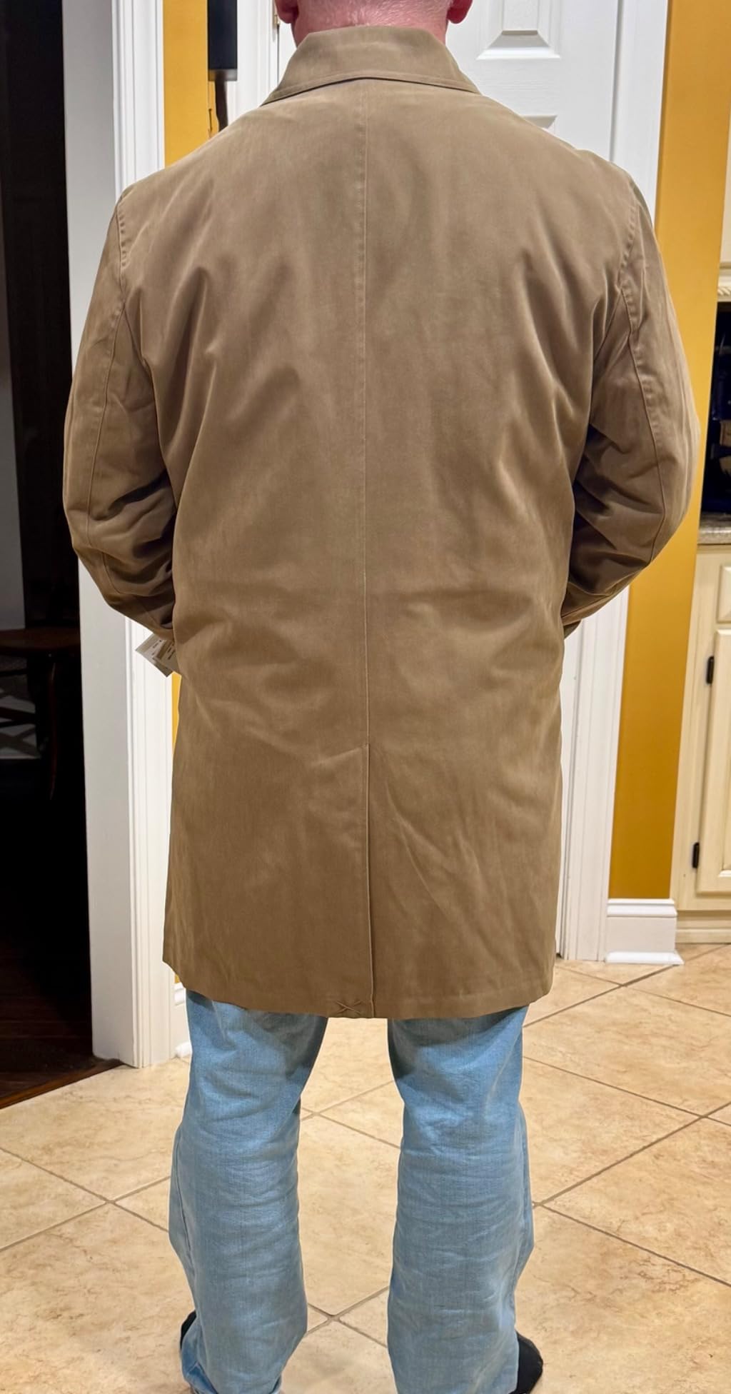 LONDON FOG Men's Durham Rain Coat with Zip-Out Body customer photo 2