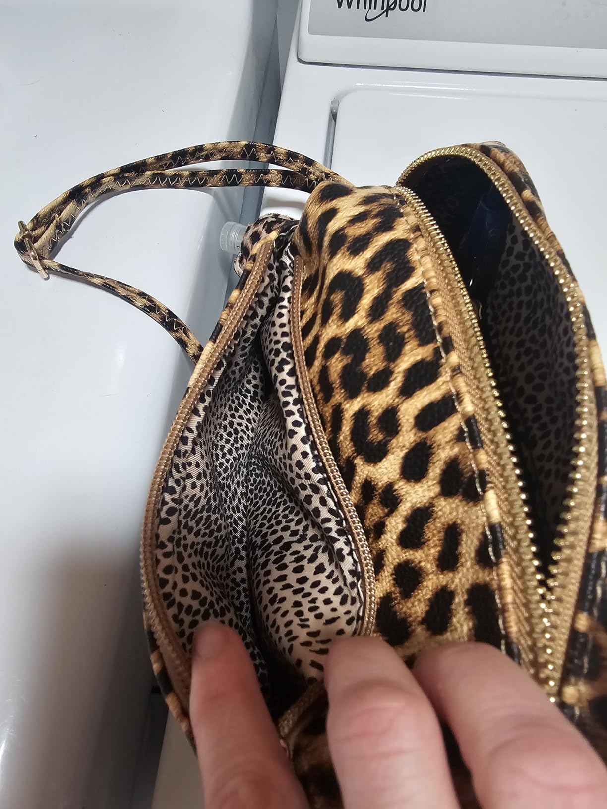 Triple Zip Small Crossbody Bag customer photo 1