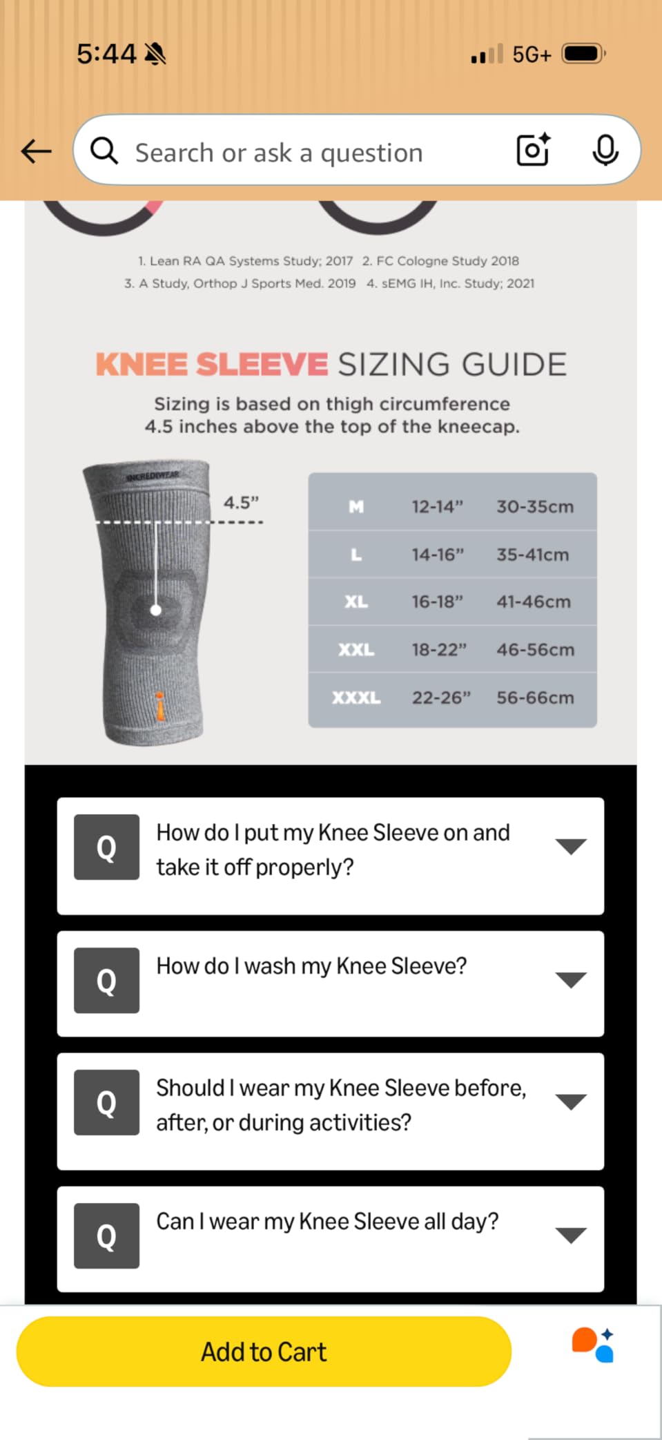 Incrediwear Knee Sleeve - Knee Braces for Knee Pain, Joint Pain Relief, Swelling, Inflammation Relief, and Circulation, Knee Support for Women and Men customer photo 1