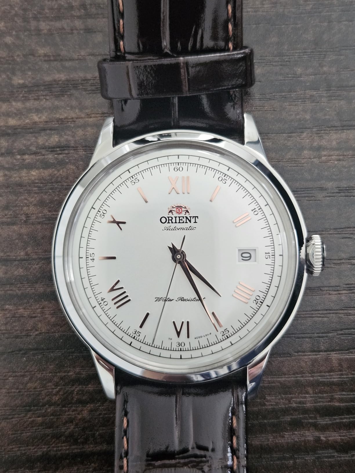 Orient Bambino Version 2 | Automatic/Hand-Winding Wrist Watch | 40.5 mm Case | Classic Watch customer photo 1