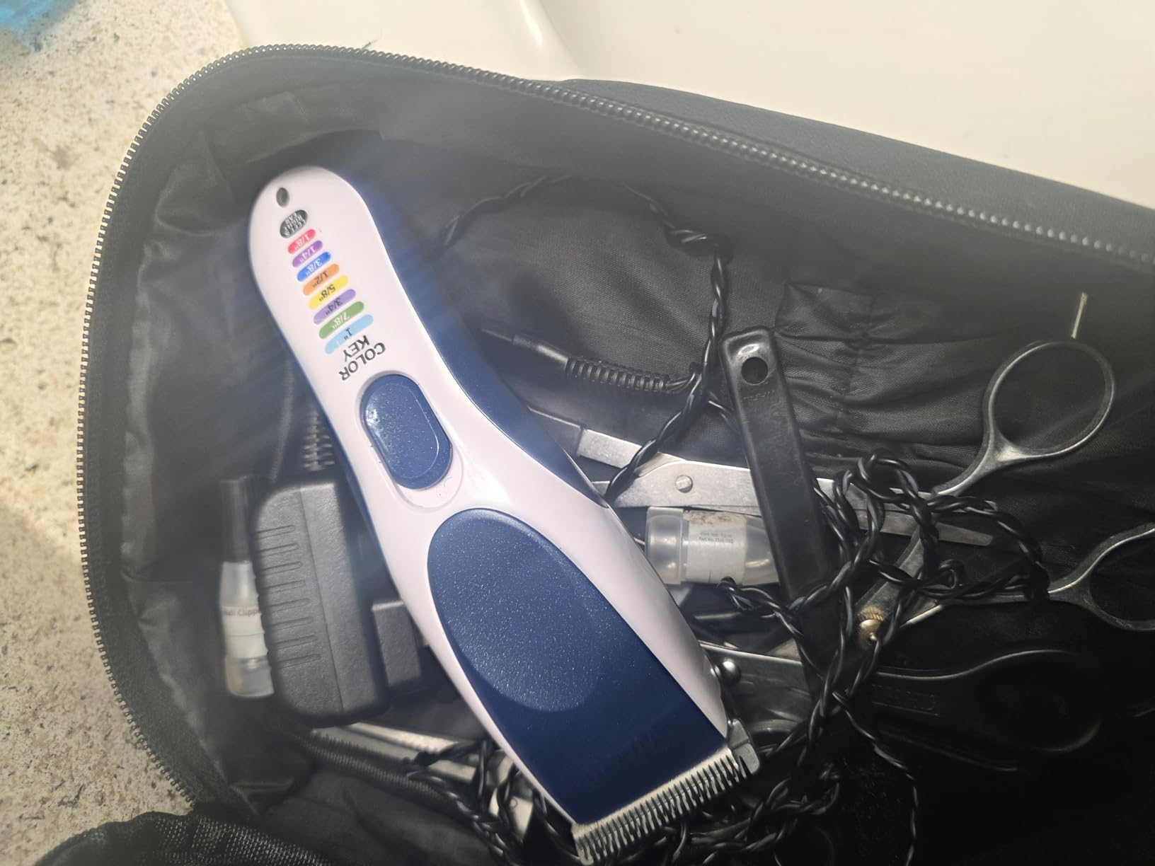 Wahl Color Pro Cordless Rechargeable Hair Clipper & Trimmer - Easy Color-Coded Guide Combs - for Men, Women, & Children - Model 9649P customer photo 1