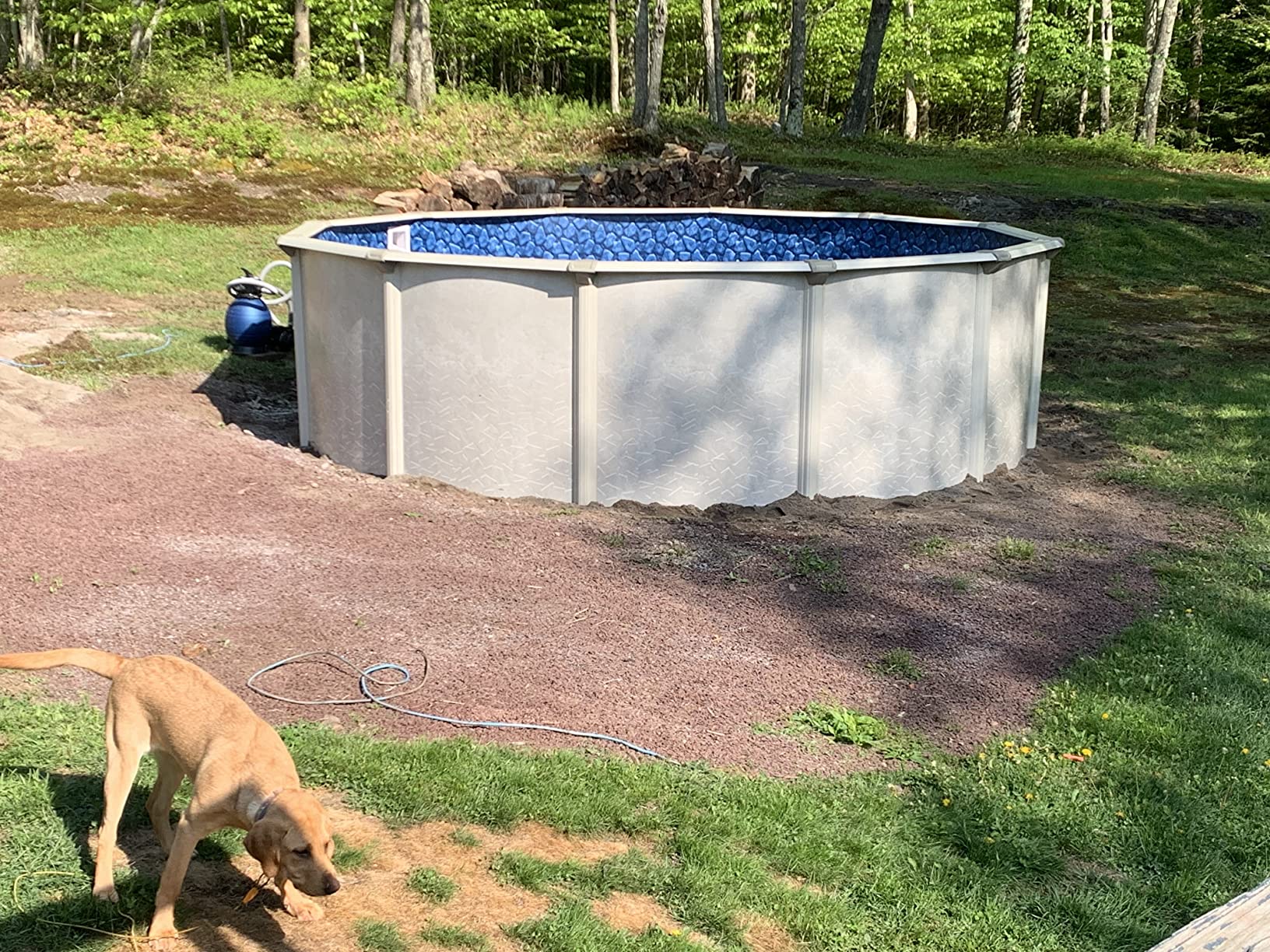 Aquarian Phoenix Round Above Ground Swimming Pool Kit, 18' x 52