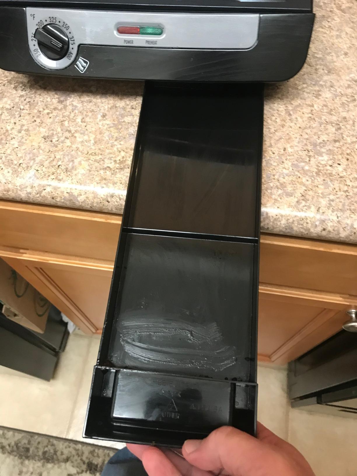 Hamilton Beach 4-in-1 Indoor Grill & Electric Griddle Combo with Bacon Cooker, Opens Flat to Double Cooking Surface, Removable Nonstick Plates (25601) customer photo 2