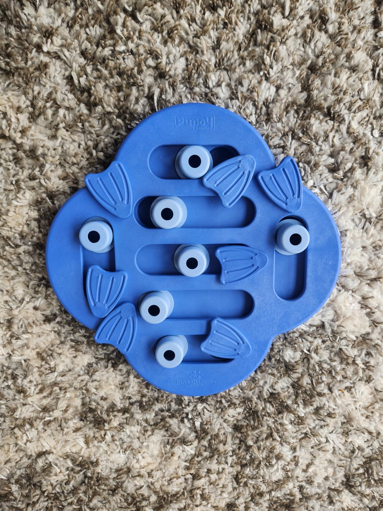 Outward Hound by Nina Ottosson Dog Brick - Interactive Treat Puzzle Enrichment Toy, Level 2 Intermediate customer photo 1