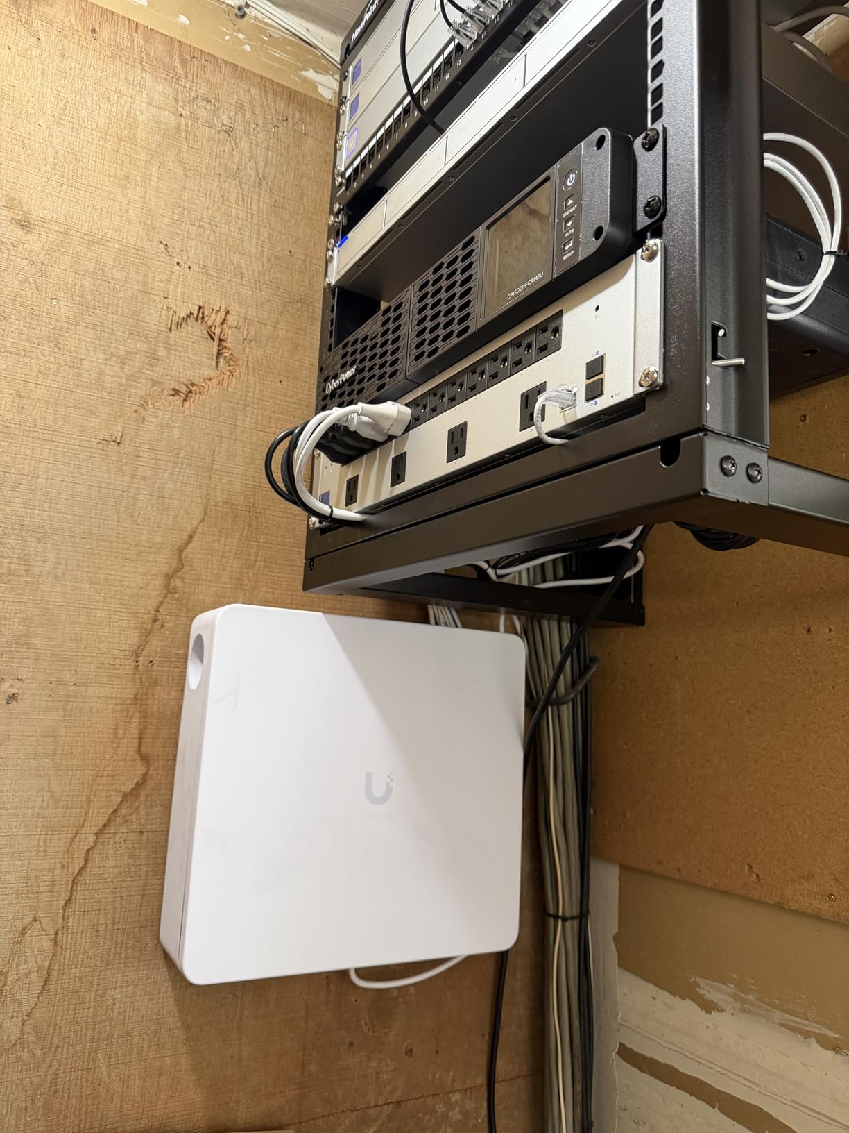 NavePoint 12U Open Frame Server Rack for 19