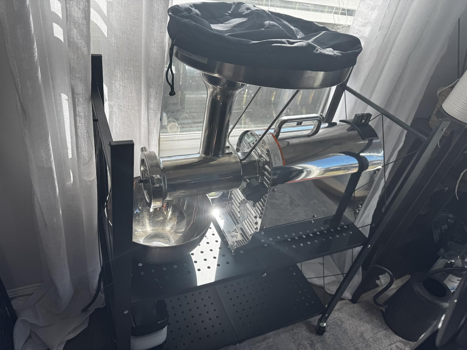 Weston Pro Series Electric Meat Grinder, Commercial Grade, 1120 Watts, 1.5 HP, 14lbs. Per Minute, Stainless Steel (10-2201-W) customer photo 1