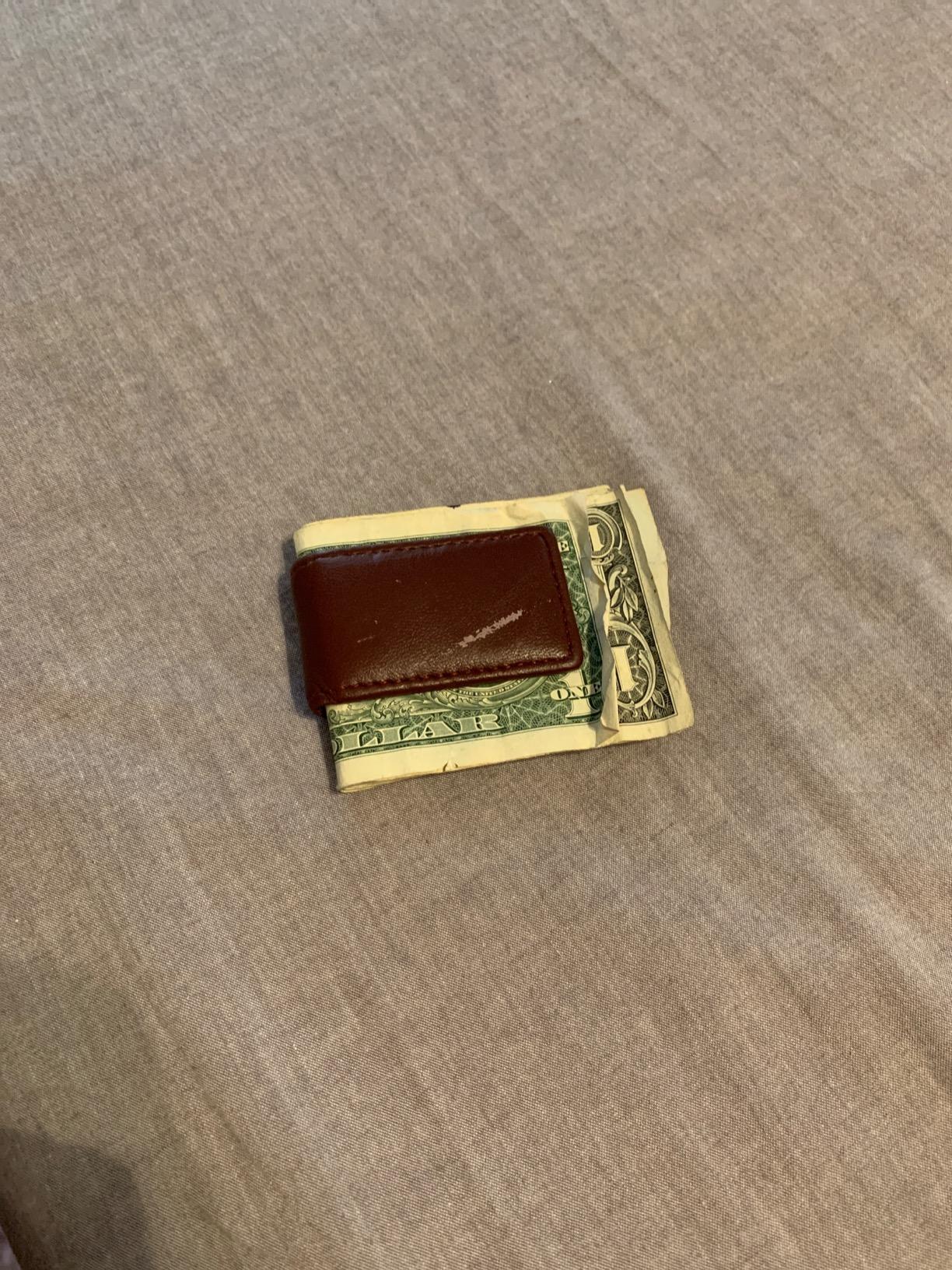 Men's New Leather Strong Magnetic Money Clip customer photo 2