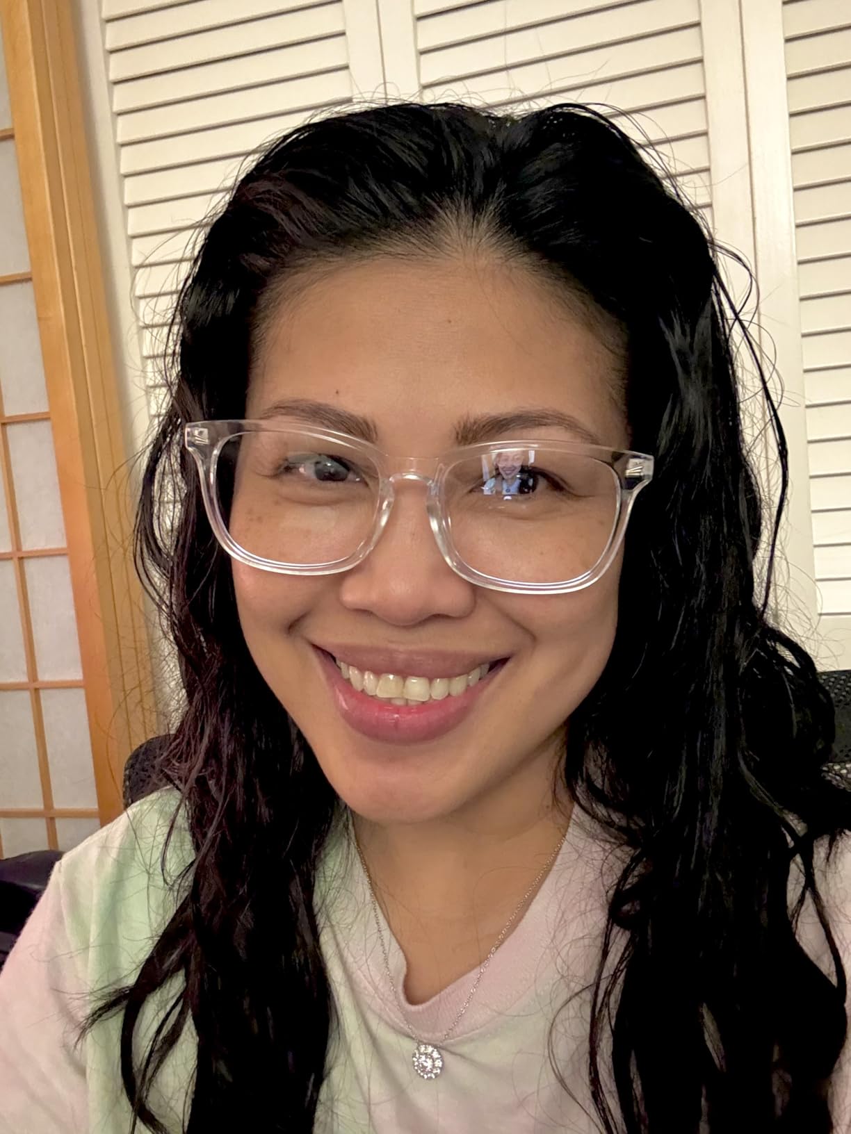 Cyxus Blue Light Glasses Men Women Reduce Eye Strain UV Blocking for Office Work Computer Screen 8082 customer photo 2