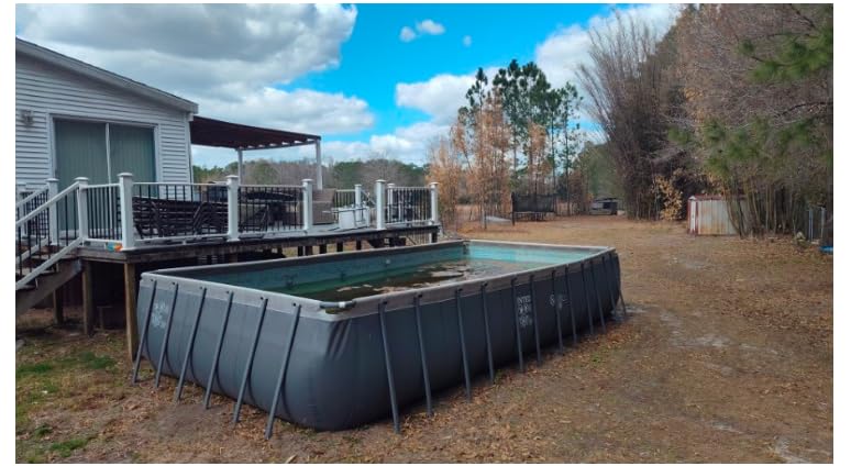 Intex Krystal Clear Saltwater Pool Chlorine System for Above Ground Pools up to 15,000 Gallons, Pool Cleaner with Automatic Timer and Self Cleaning customer photo 1