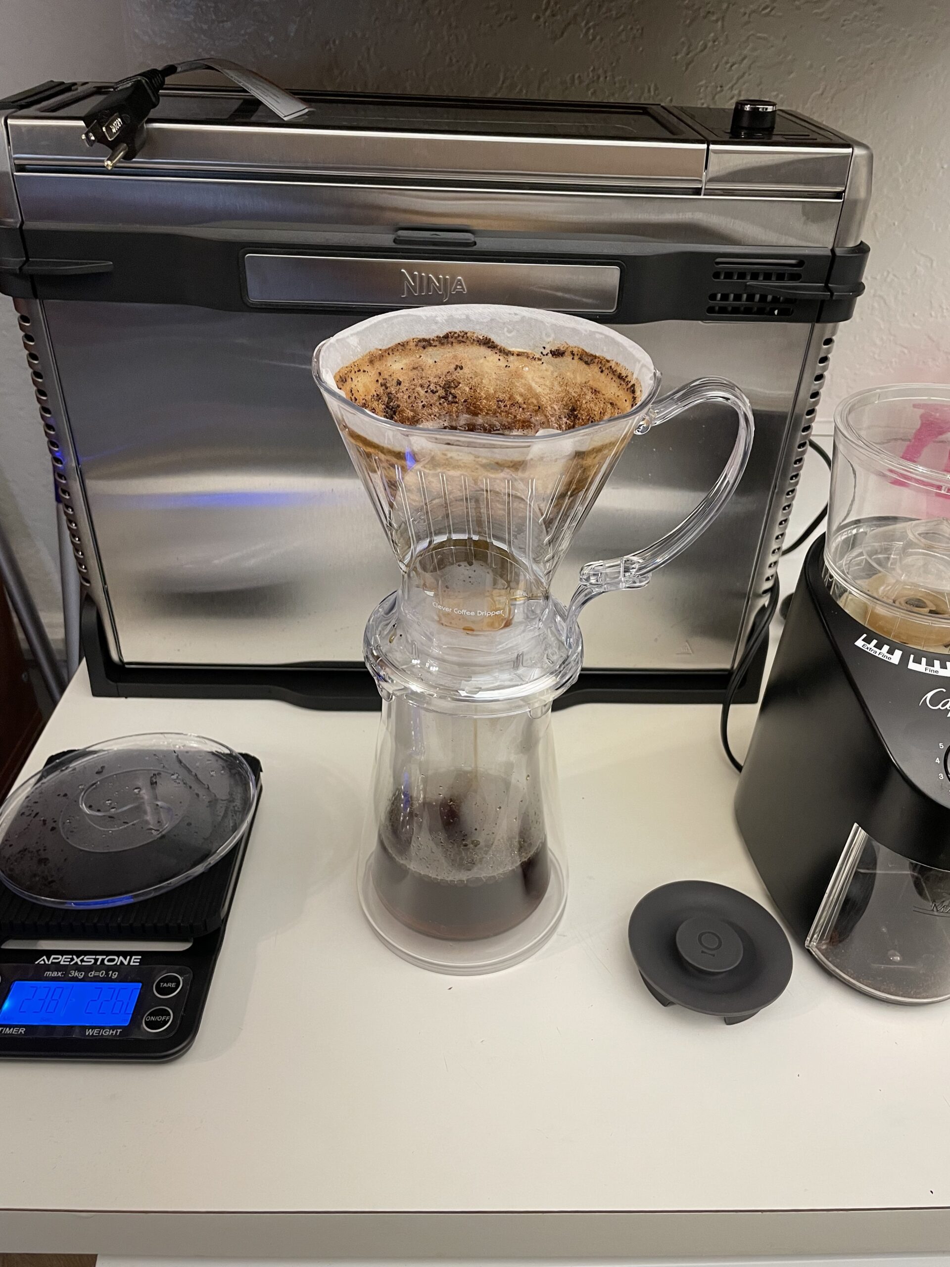 Fellow Stagg Double Wall Coffee Carafe - Vessel for Pour Over Manual Coffee Maker, Handblown Borosilicate Glass Decanter, 20 oz Clear Pitcher customer photo 1