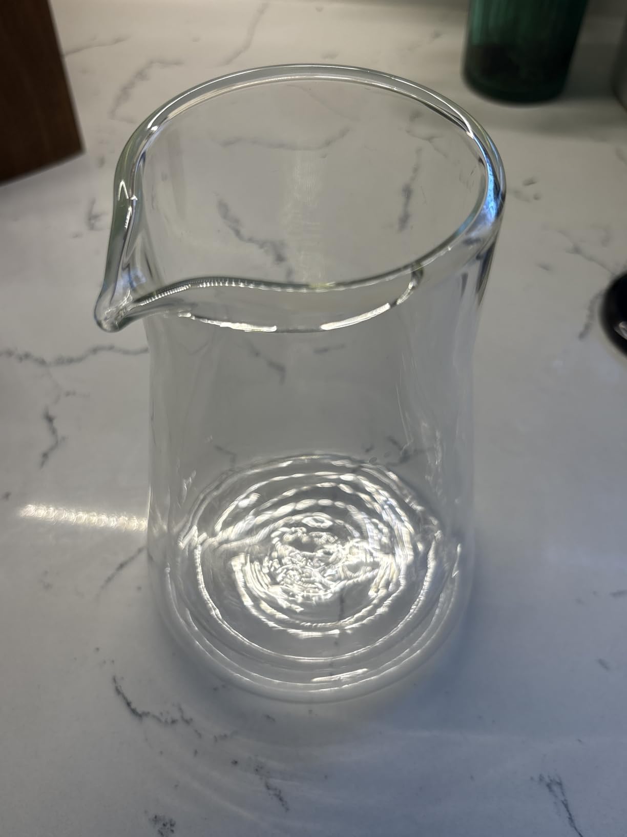 Fellow Stagg Double Wall Coffee Carafe - Vessel for Pour Over Manual Coffee Maker, Handblown Borosilicate Glass Decanter, 20 oz Clear Pitcher customer photo 2