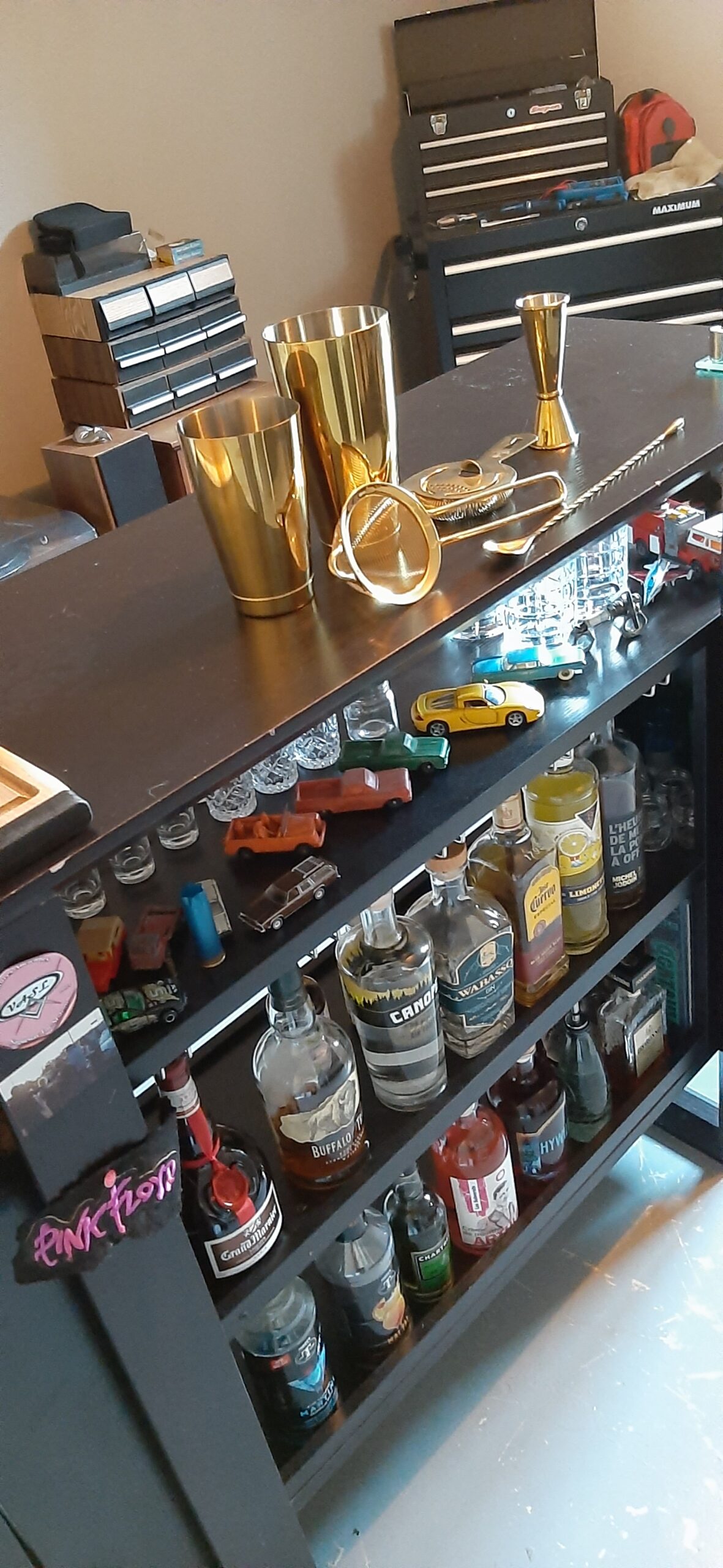 Barfly Shaker Cocktail Tin, Set (18 oz and 28 oz), Stainless Steel, M37009 customer photo 1