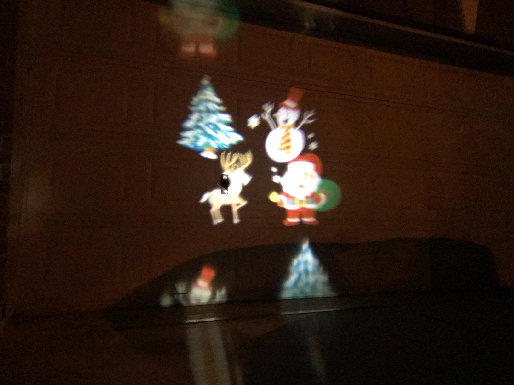 Holiday Projector Light, Syslux Halloween Christmas Projector Lights 16 HD Slides customer photo 2