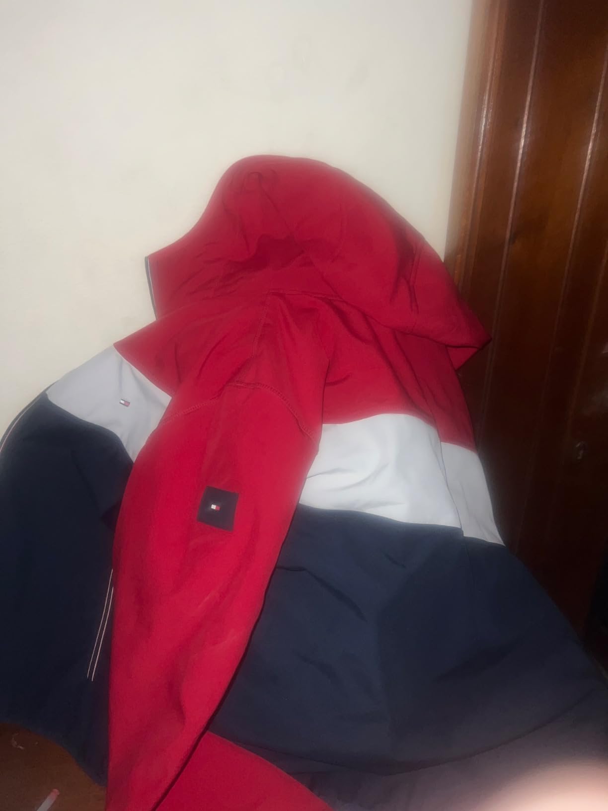 Tommy Hilfiger Men's Lightweight Water Resistant Breathable Hooded Performance Softshell Jacket customer photo 2