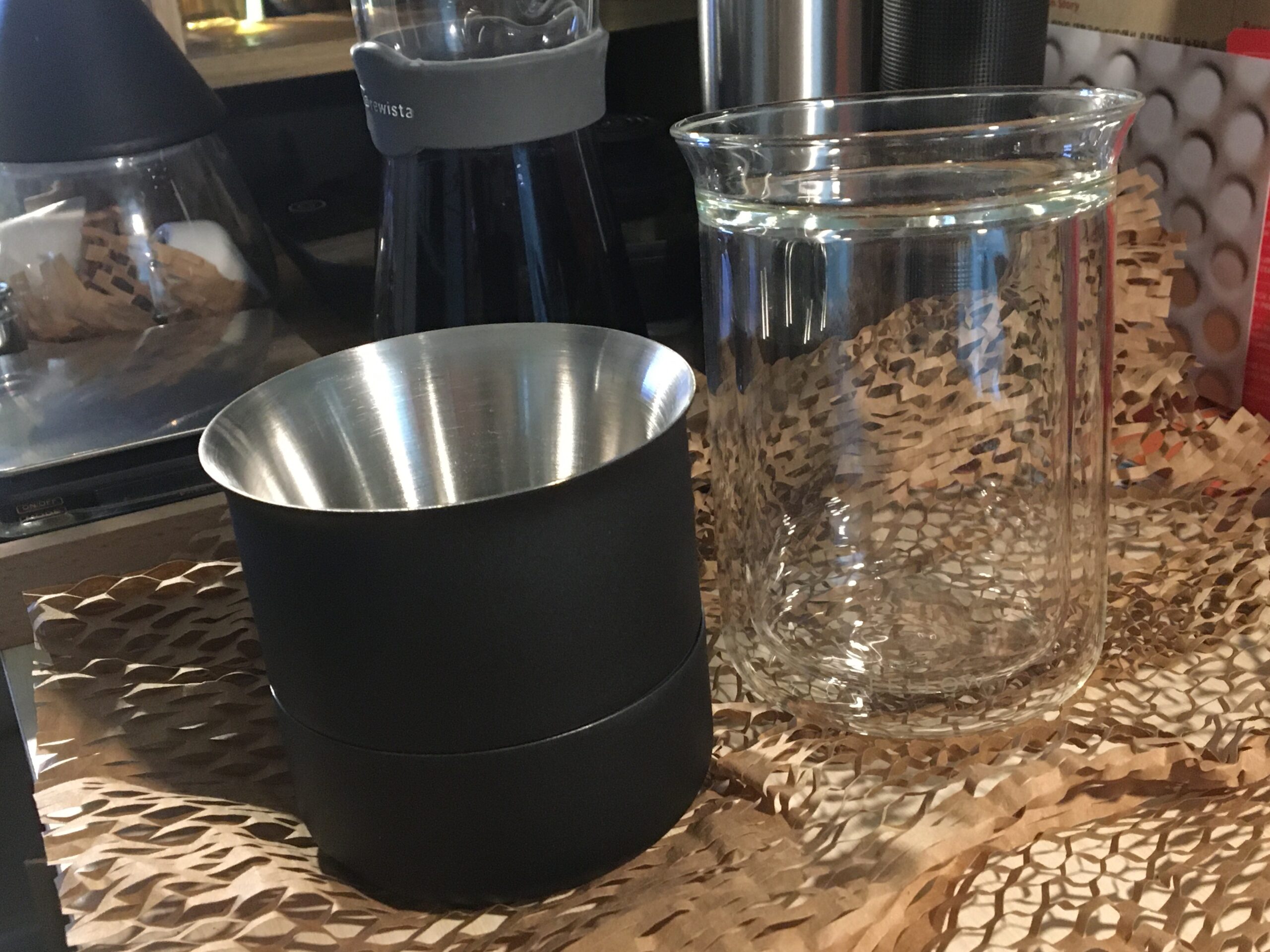 Fellow Stagg Pour-Over Dripper & Double Wall Glass Kit, 10 oz, Stainless Steel customer photo 1