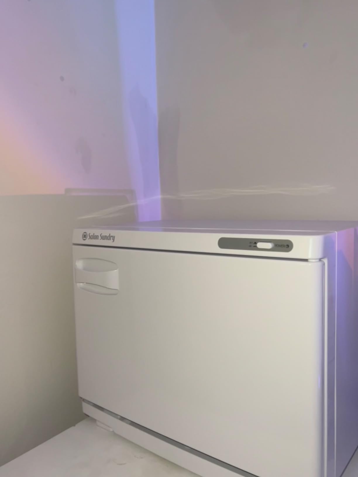 Salon Sundry Professional High Capacity Hot Towel Warmer Cabinet - Facial Spa and Salon Equipment - White customer photo 1