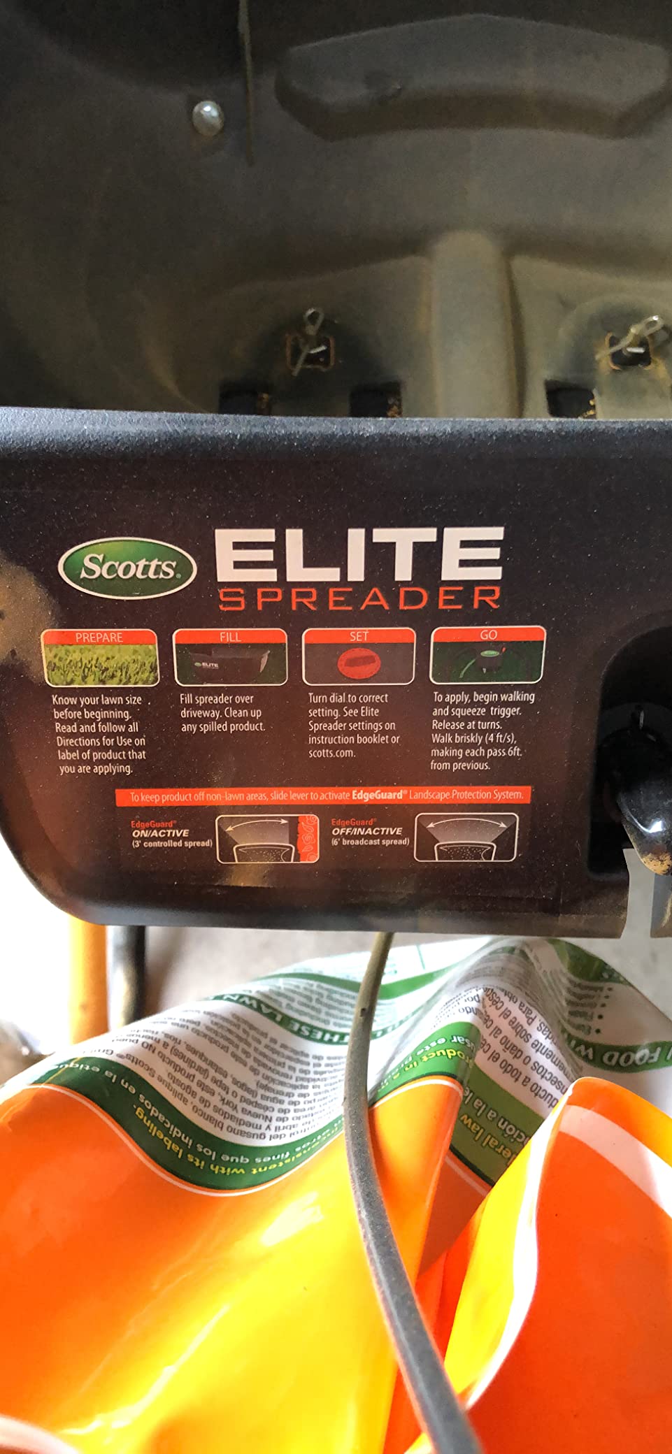 Scotts Elite Spreader customer photo 1