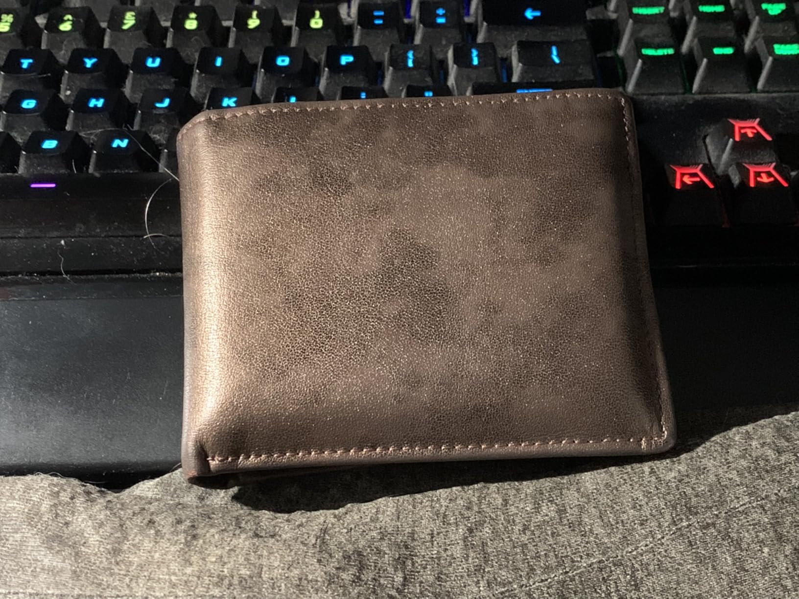 Wallet for Men - Genuine Leather RFID Blocking Bifold Stylish Wallet With 2 ID Window customer photo 1