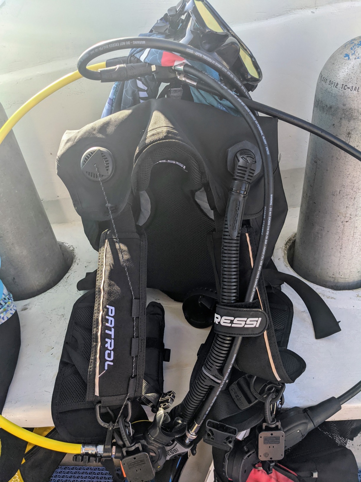 Cressi Patrol - Travel-Friendly Light Back Inflation BCD for Scuba Diving customer photo 1