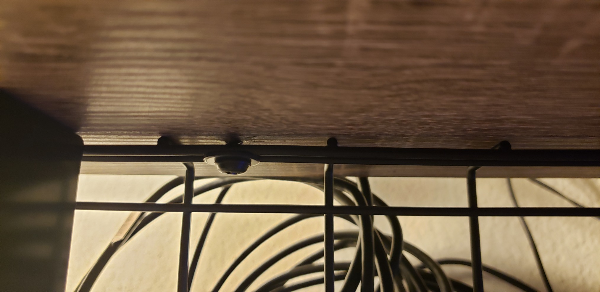 Compact Under Desk Cable Management Tray - Cable Organizer for Wire Management, Desk Wire Organizer, Cable Tray - Black Set of 2x12 customer photo 2