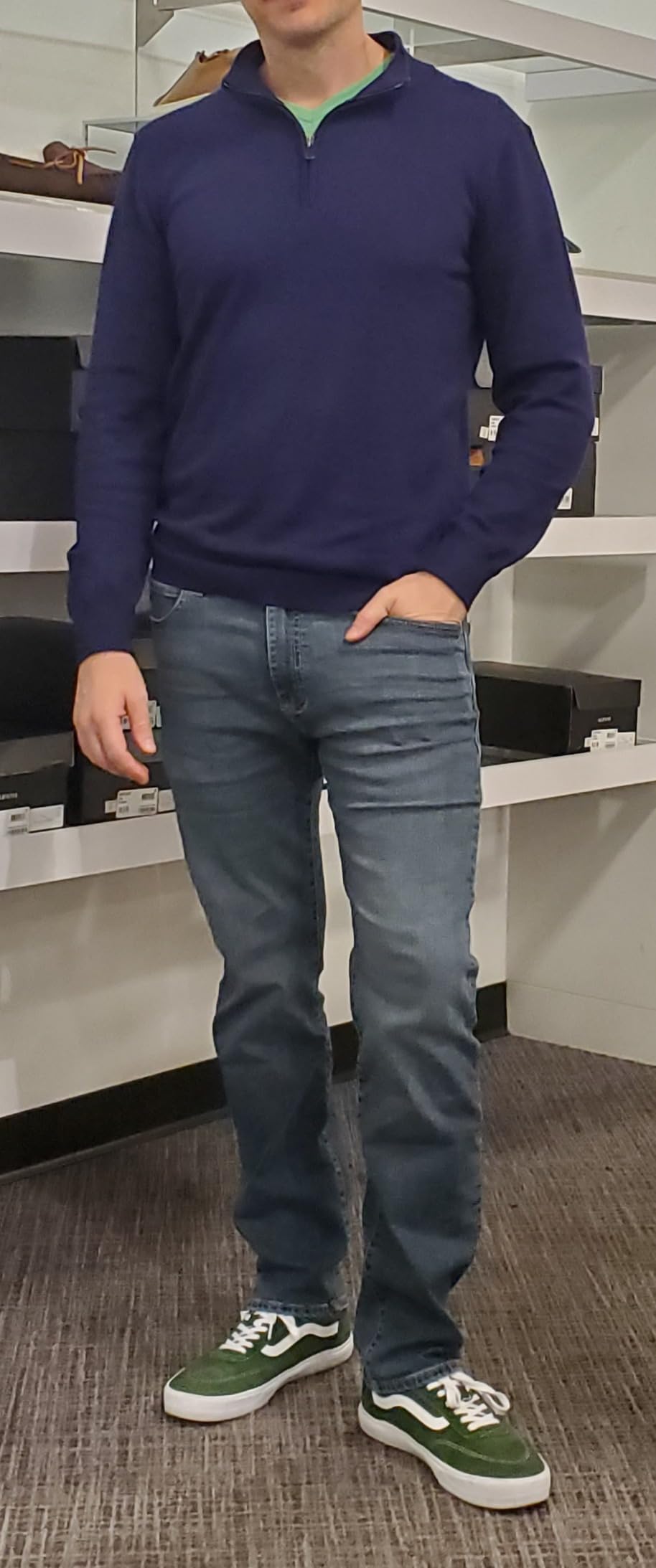 Men's Extreme Motion Slim Straight Leg Jean 2015437 customer photo 2
