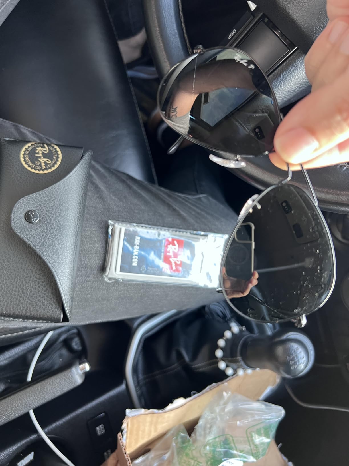 RB3025 Classic Polarized Aviator Sunglasses customer photo 2