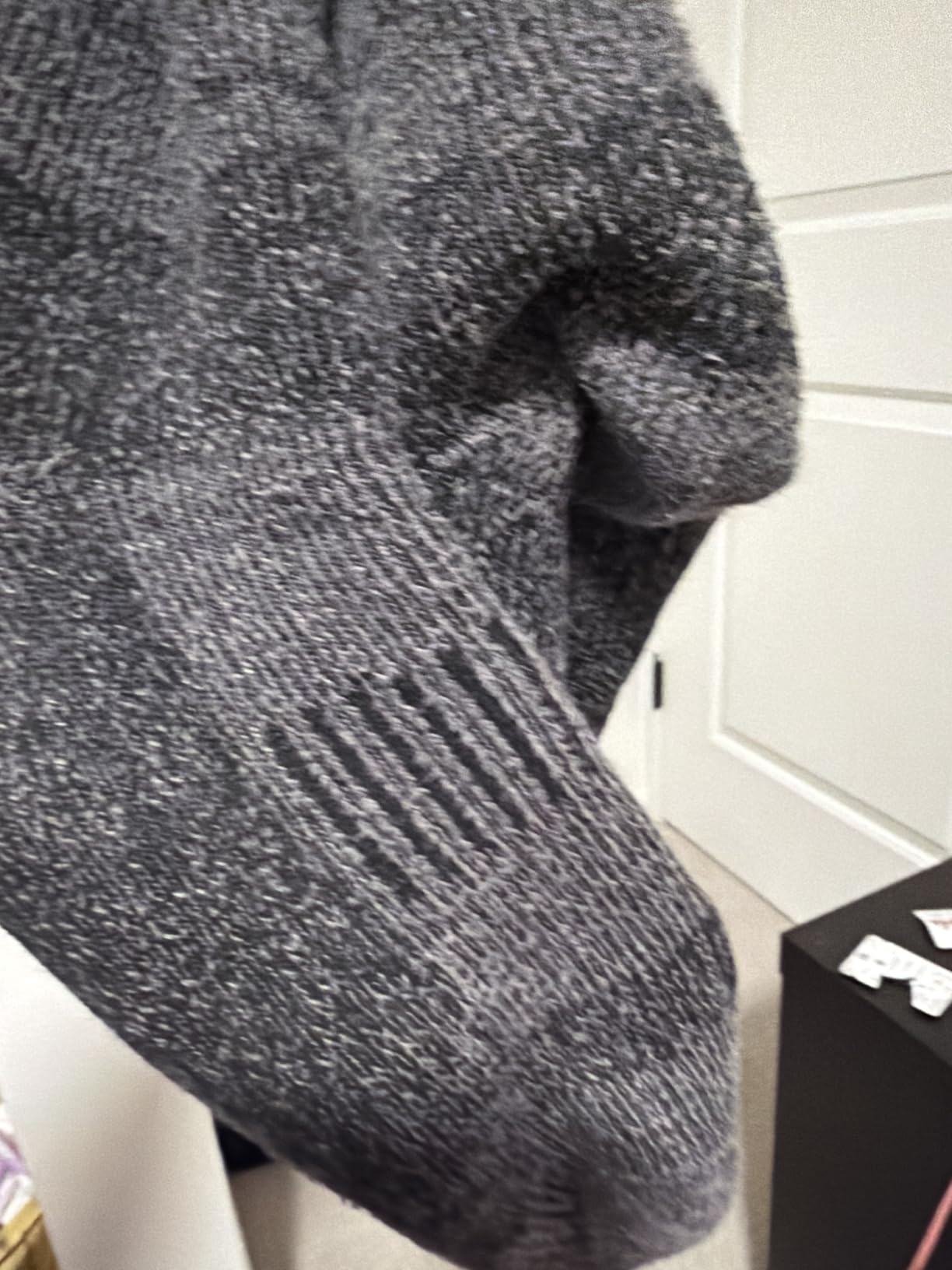 Time May Tell Mens Merino Wool Hiking Cushion Socks Thermal Warm Crew Winter Boot Socks Pack (2/4 Pair, 6-13 Size) customer photo 1