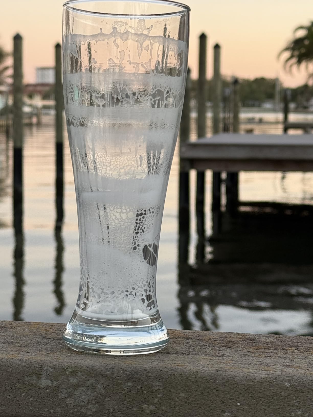 DU VINO USA Made Nucleated Pilsner Glasses - Etched Beer Glass for Better Head Retention, Aroma and Flavor - 16 oz Craft Beer Glasses for Beer Drinking Bliss - 4 Pack customer photo 2