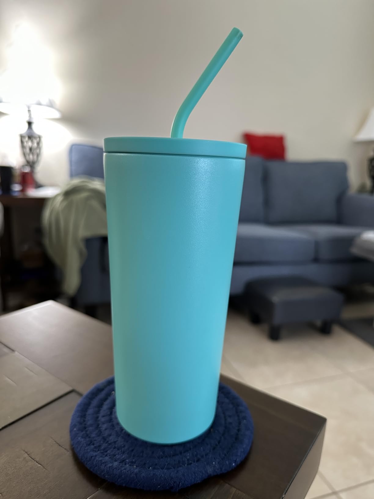 Simple Modern Classic Tumbler with Straw Lid | Insulated Iced Coffee Cup Reusable Stainless Steel Water Bottle Travel Mug | 24oz | Midnight Black customer photo 2