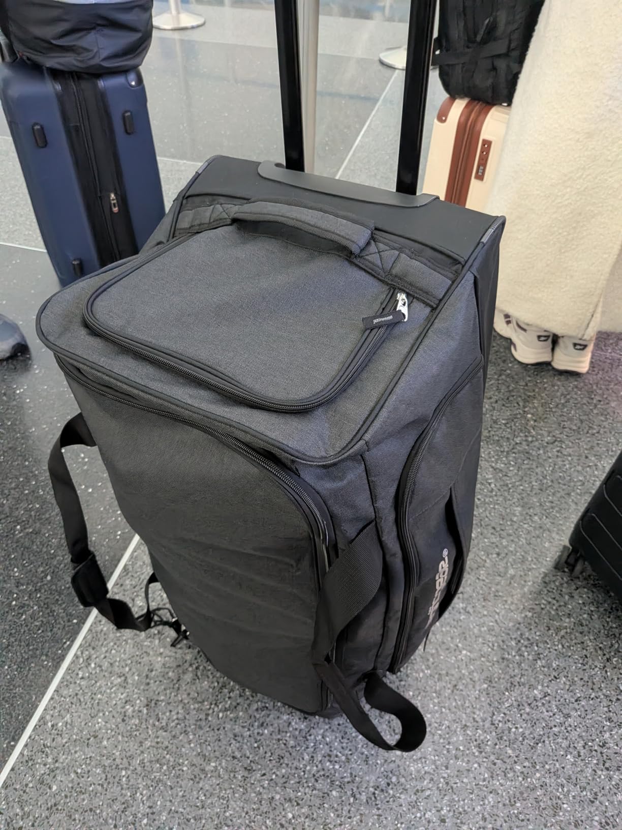 Duffel Bag with Rolling Wheels customer photo 2
