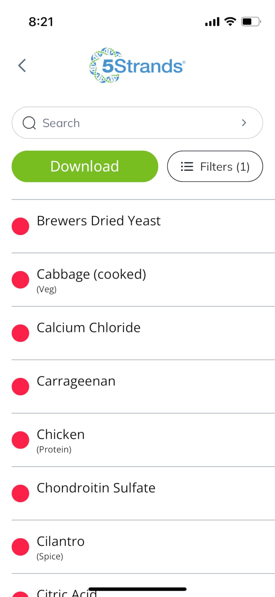 5Strands Pet Food Intolerance & Environmental Sensitivity Test, at Home Gut Health Test for Dogs & Cats, 857 Items Tested, Pet Health Check, Results in 4 Days, For All Ages and Breeds customer photo 2