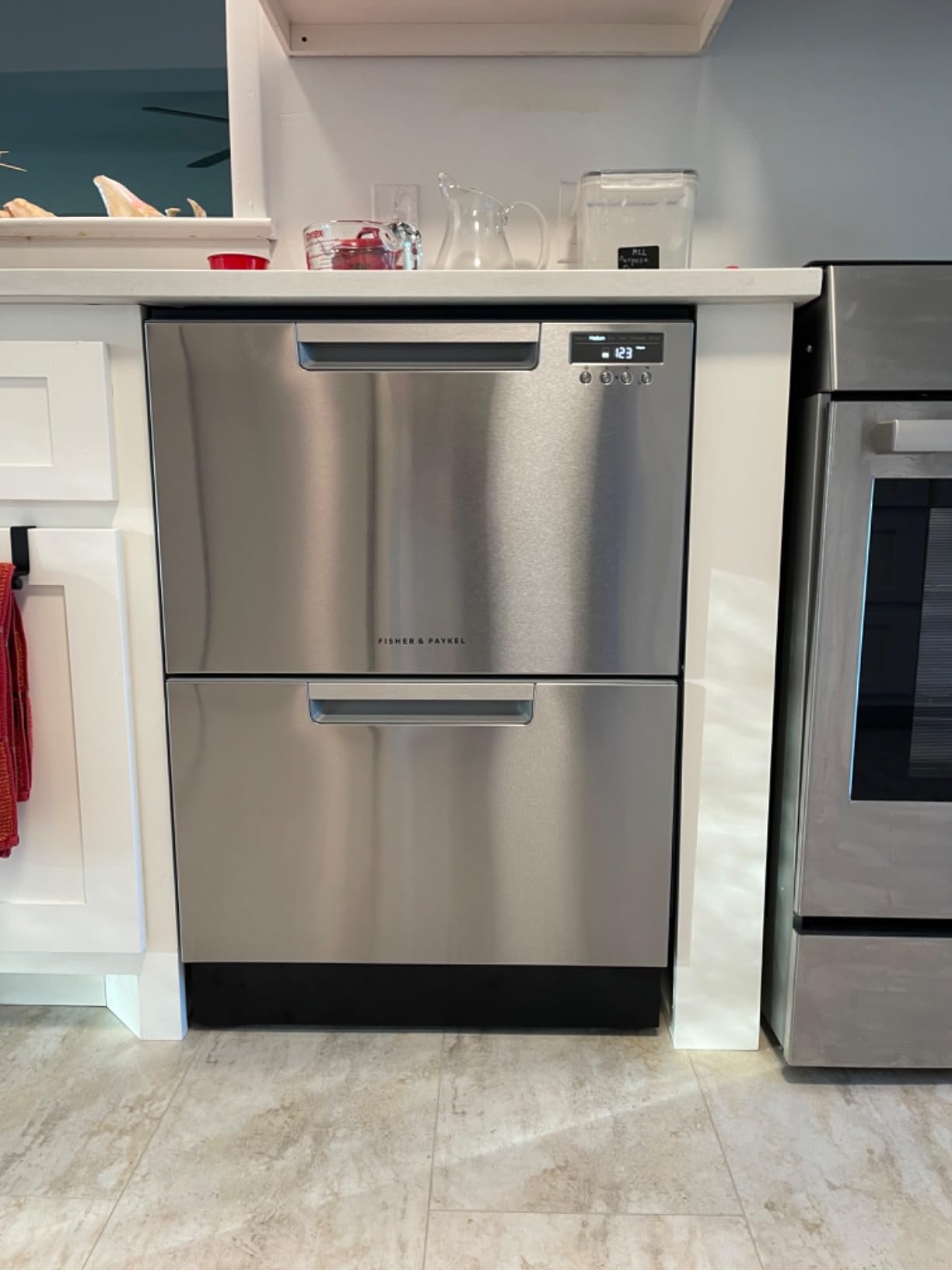 Fisher & Paykel DD24DAX9 N Series 7 Contemporary Double DishDrawer Dishwasher, Stainless Steel customer photo 1