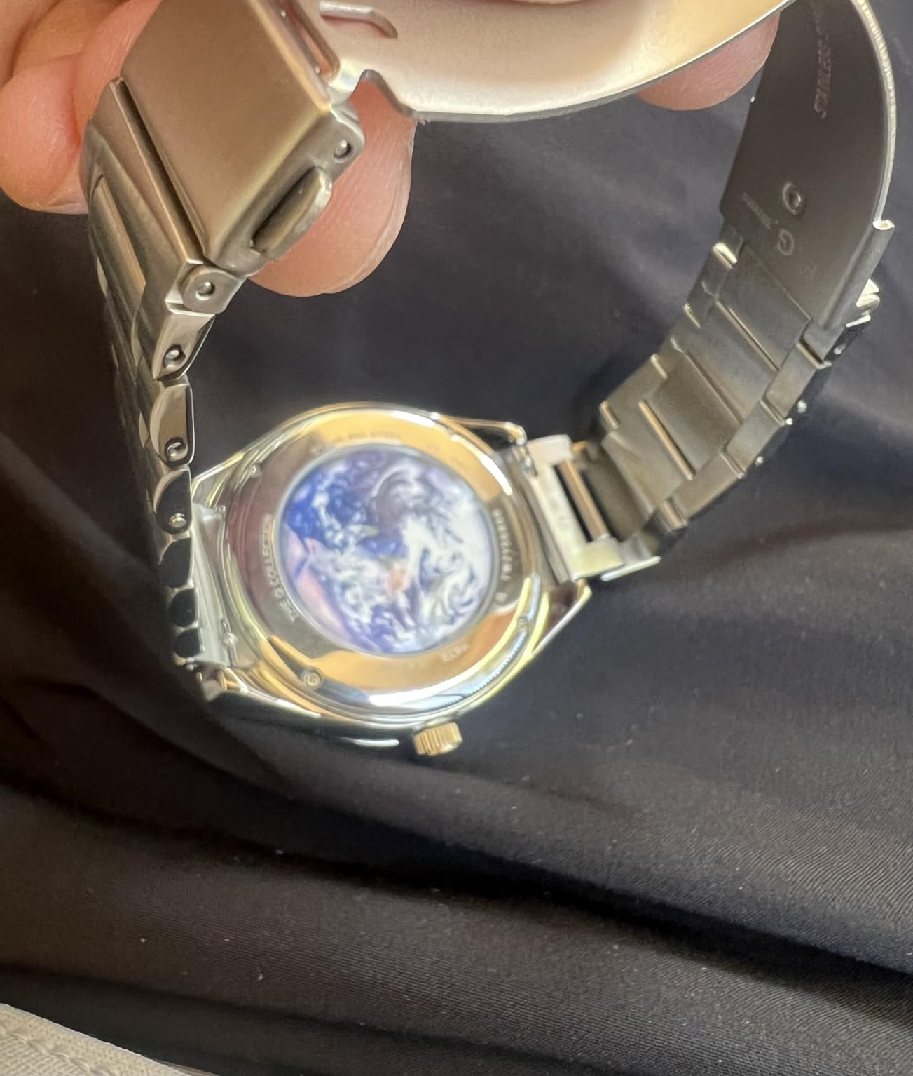Fullmosa Stainless Steel Watch Band 16mm 18mm 19mm 20mm 22mm 24mm, Quick Release Metal Replacement Strap with Removable Links customer photo 2