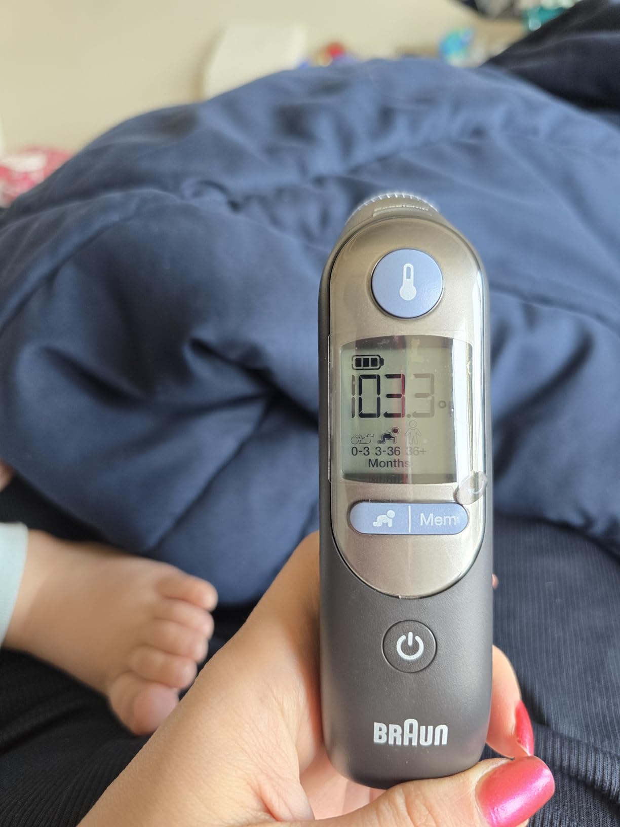 Braun ThermoScan 7 Digital Ear Thermometer for Adults, Babies & Infants, Age-Adjusted Fever Guidance, No. 1 Brand Recommended by Pediatricians customer photo 2