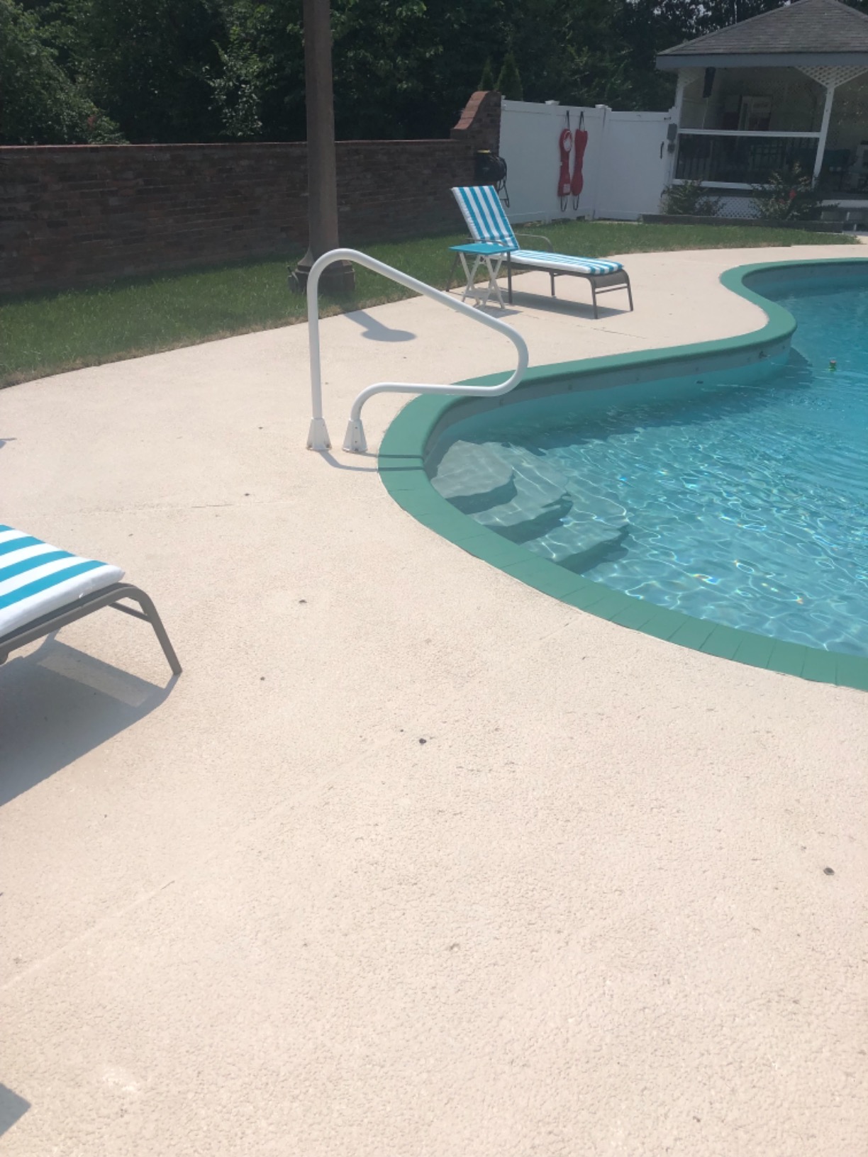 Encore Coatings Cool Pool Deck Coating - 200 sq. ft. Bundle Pack customer photo 2