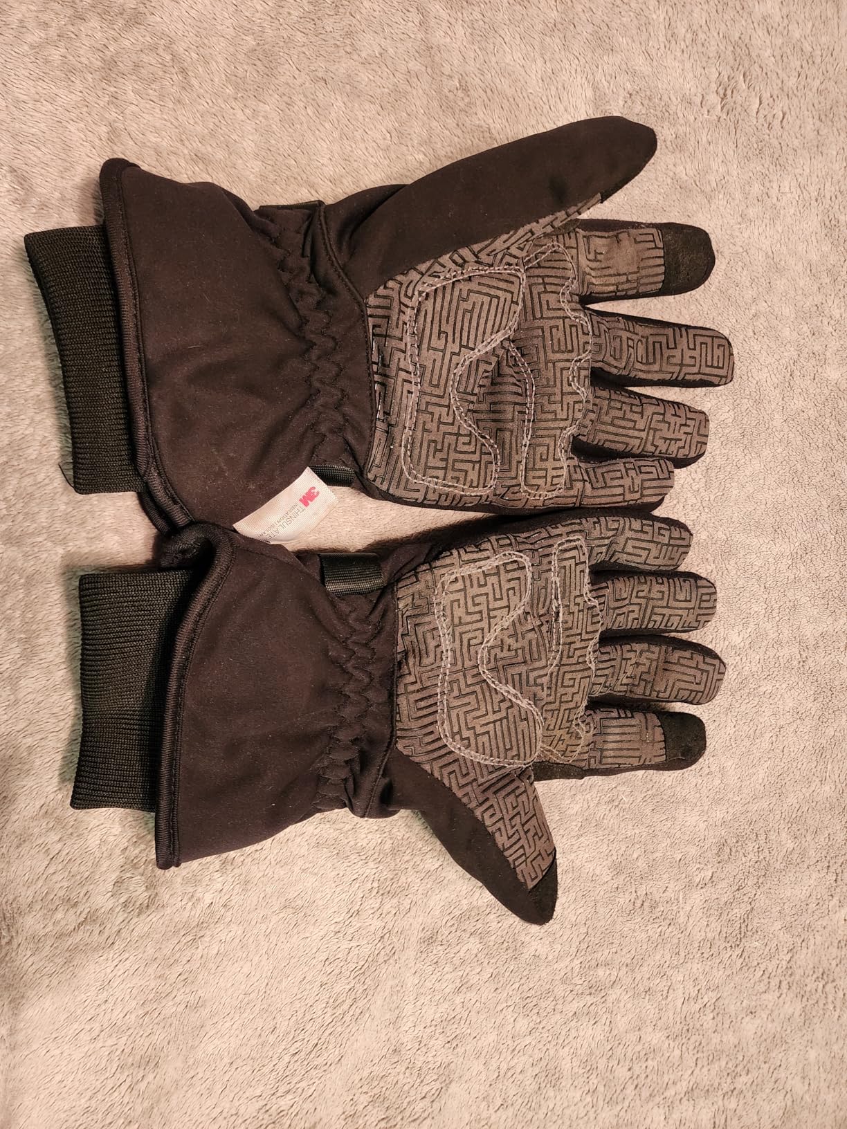 MOREOK Waterproof & Windproof -30°F Winter Gloves for Men/Women, 3M Thinsulate Thermal Gloves Touch Screen customer photo 2