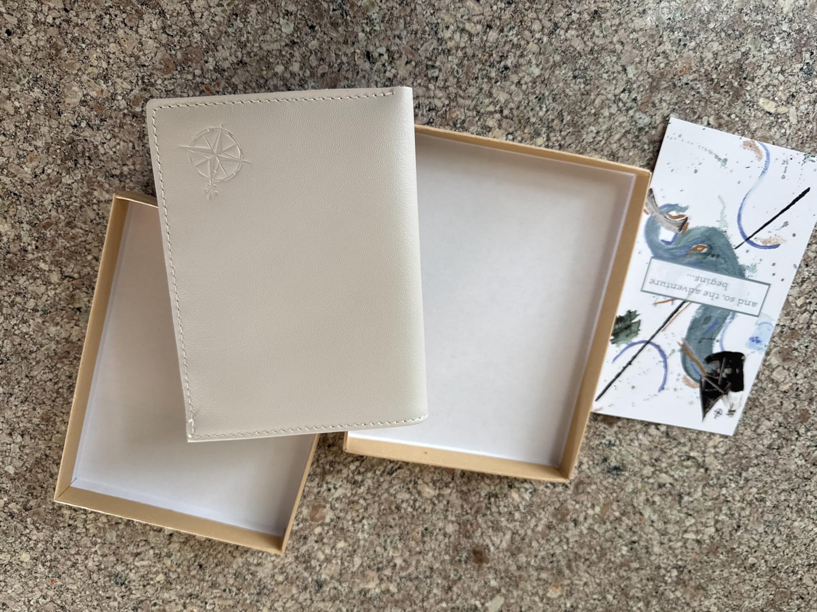 Leather Travel Wallet with Passport Holder - 5.5 x 4 - Genuine Leather Case with RFID Blocking for Men and Women - Folding Wallet for Passports customer photo 1