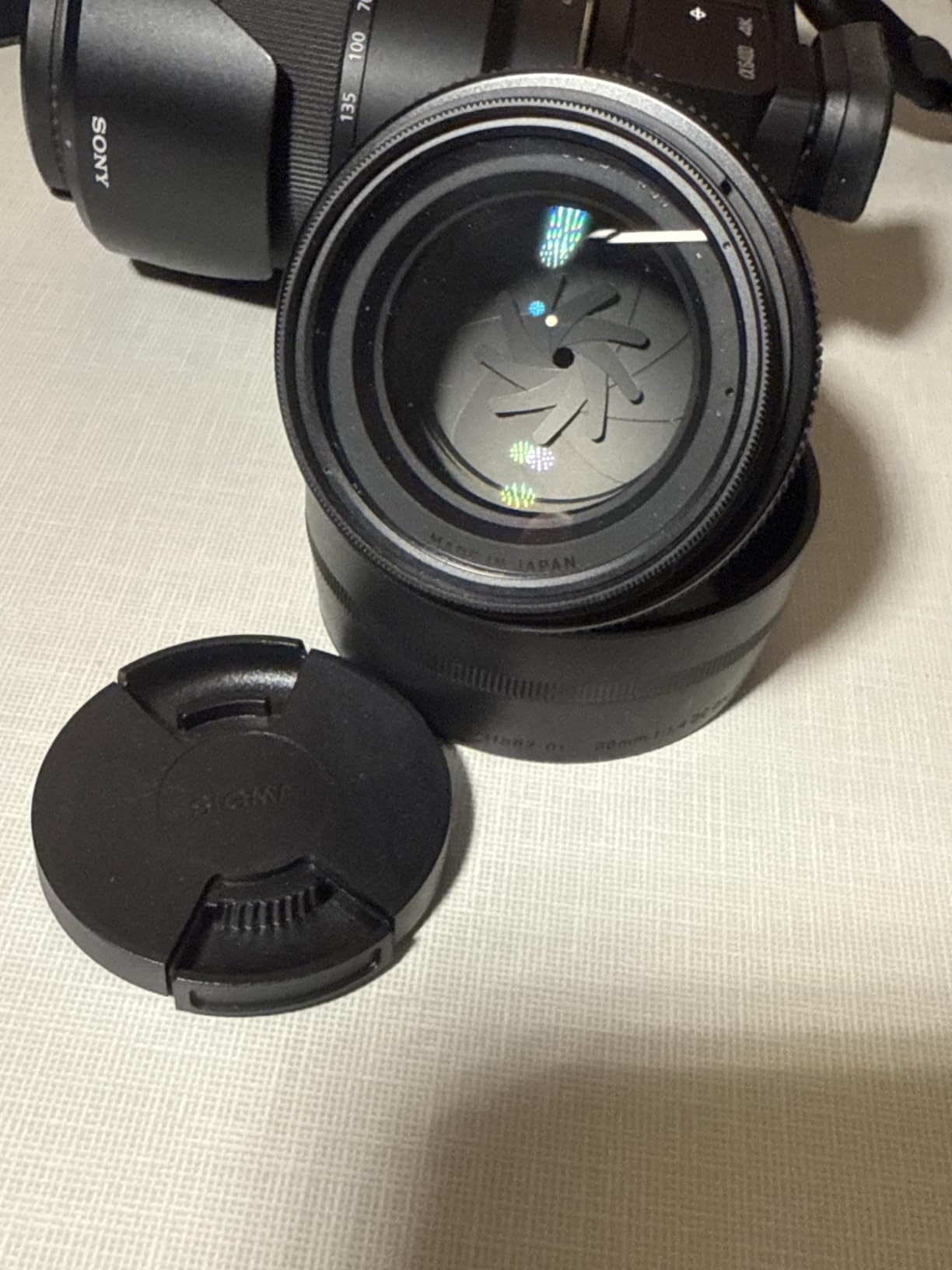 Sigma 56mm for E-Mount (Sony) Fixed Prime Camera Lens, Black (351965) customer photo 1