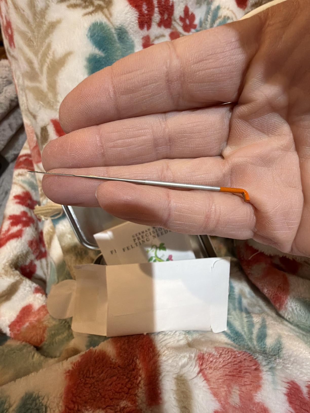 Precision Felting Needles - High Carbon Steel Fiber Arts Tools for Needle Felting Kits and Wool Sculptures | Felt and Fiber Arts Supplies for Beginners & Pros, Made in Germany, Packaged in USA customer photo 1