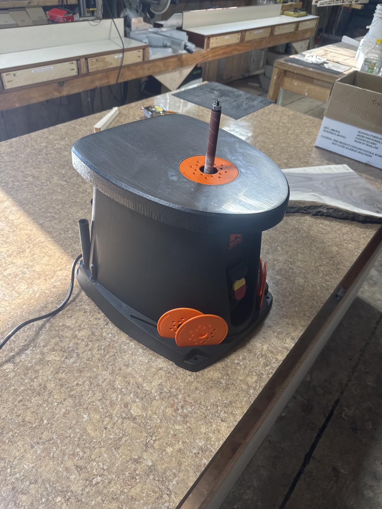 WEN 6510T 3.5 Amp Oscillating Spindle Sander customer photo 1