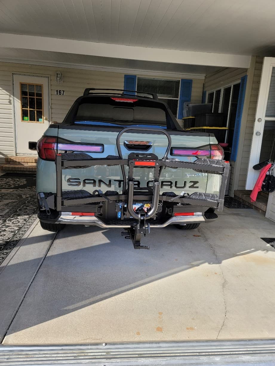 Hollywood Racks Destination 4 Hitch Bike Rack, Lightweight, Black - Platform Style Bike Rack for Car Carries up to 4 Bikes for Safe, Secure Transport - Fits Most Bike Styles, Sizes and Models customer photo 2