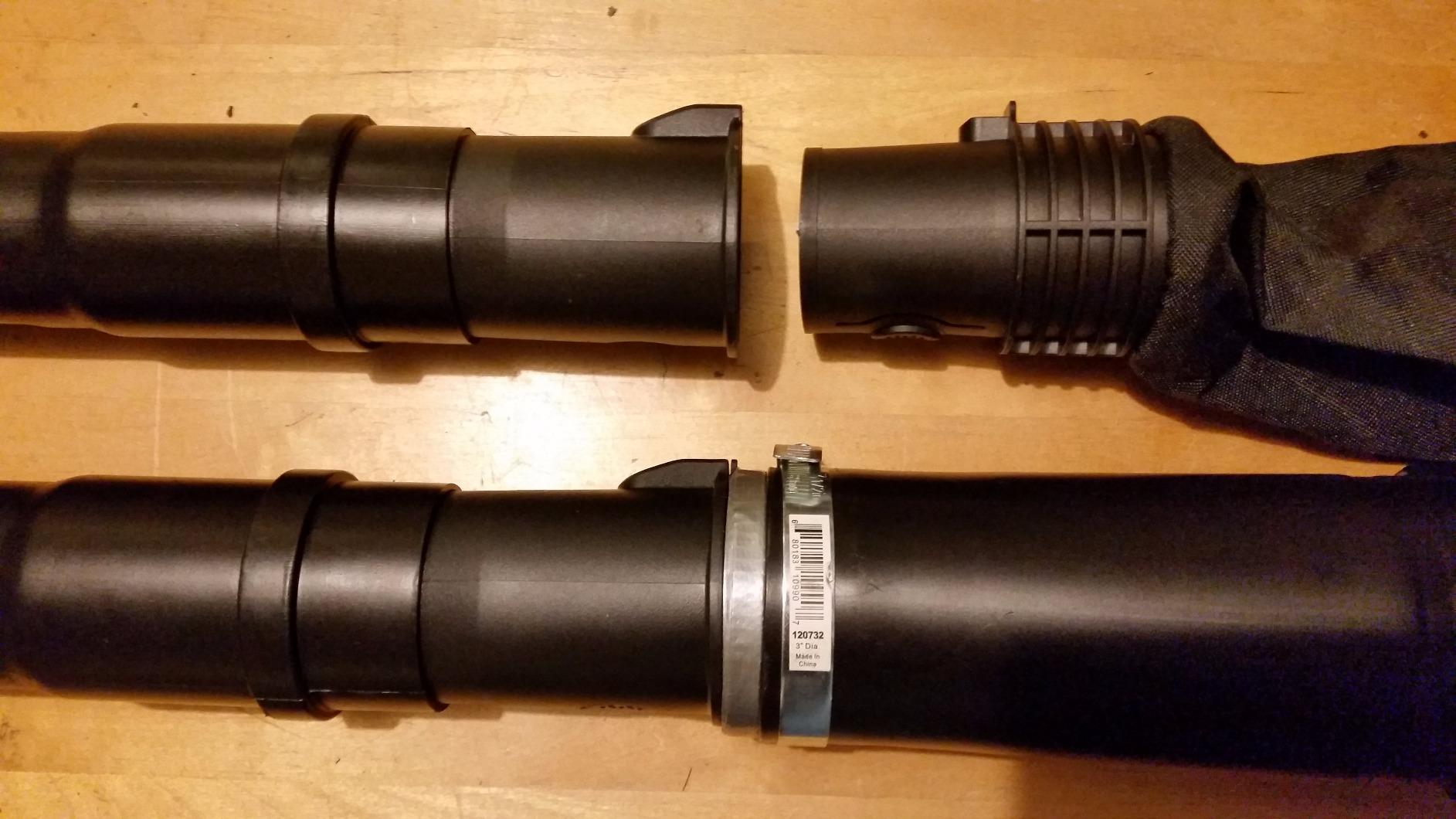 Worx Gutter Cleaning Kit with 11 Inches Tubes for Worx Leaf Blowers, WA4094 customer photo 2