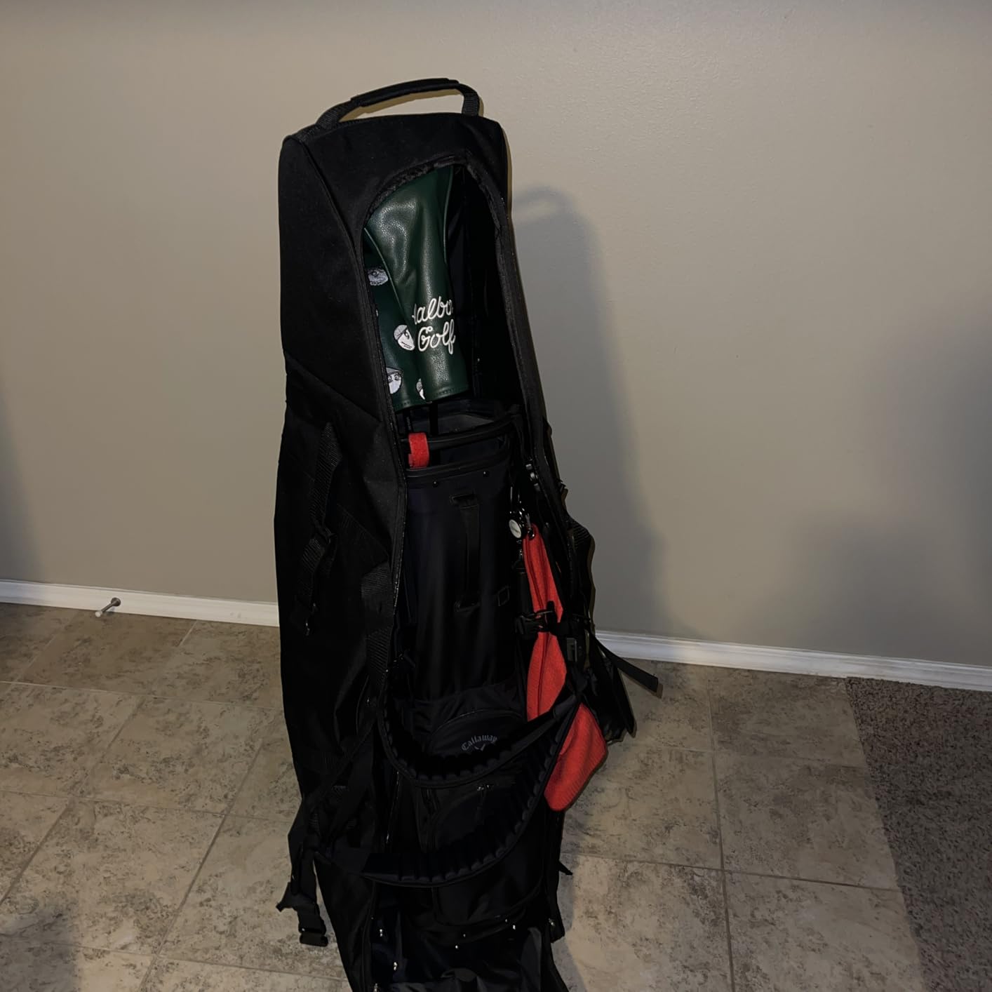 Soft-Sided Golf Travel Bag with Wheels customer photo 2
