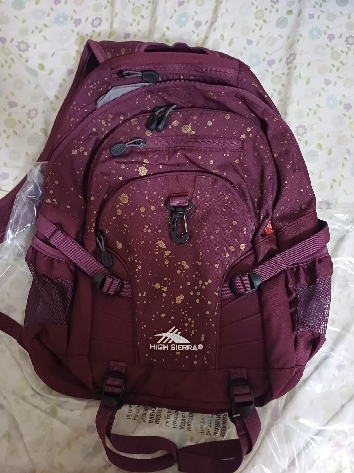 High Sierra Loop Backpack, Travel, or Work Bookbag with Tablet Sleeve, Graffiti/Black/Ash customer photo 2