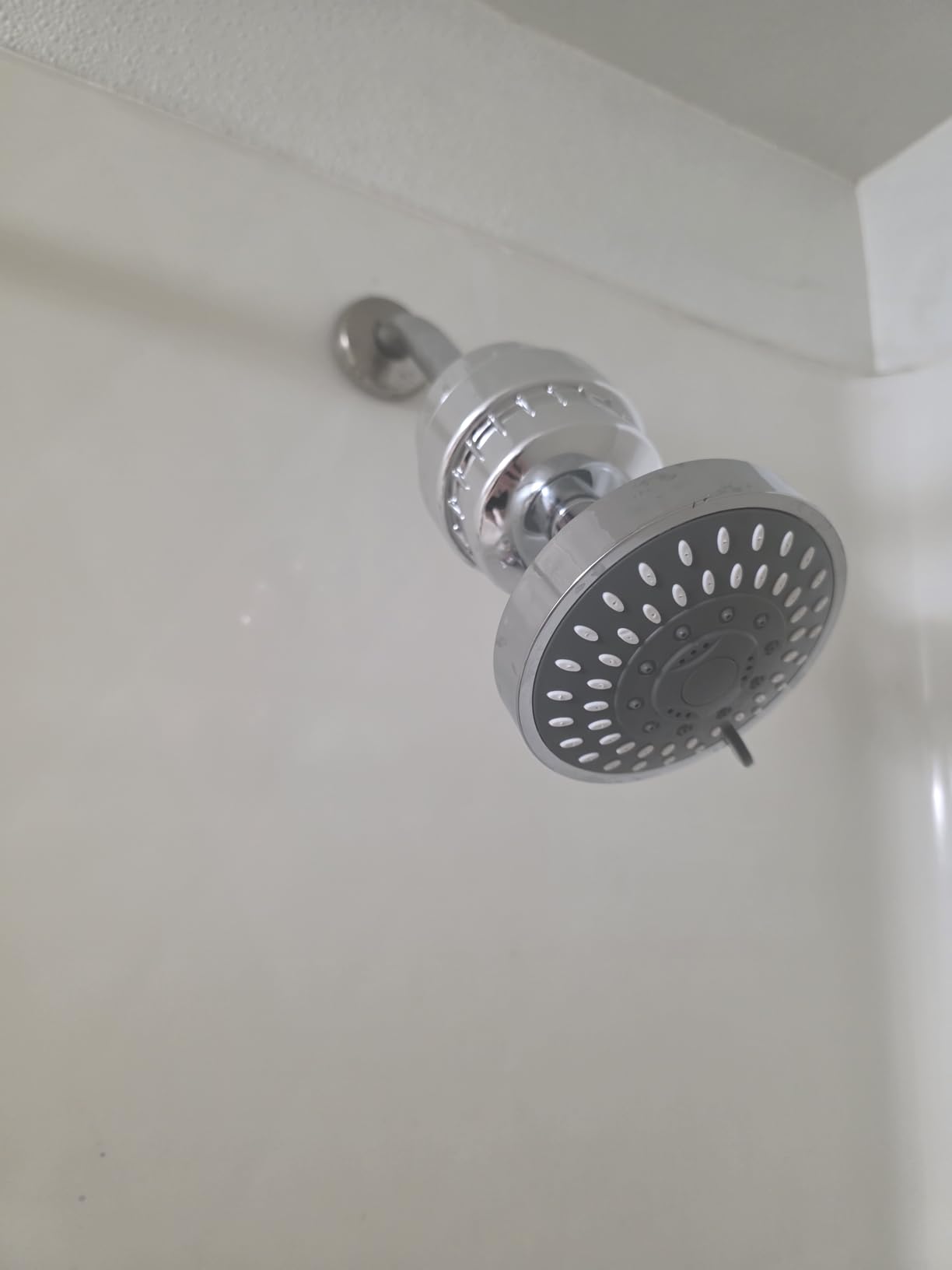 FEELSO Shower Head and 15 Stage Shower Filter Combo, High Pressure 5 Spray Settings Filtered Showerhead with Water Softener Filter Cartridge customer photo 1