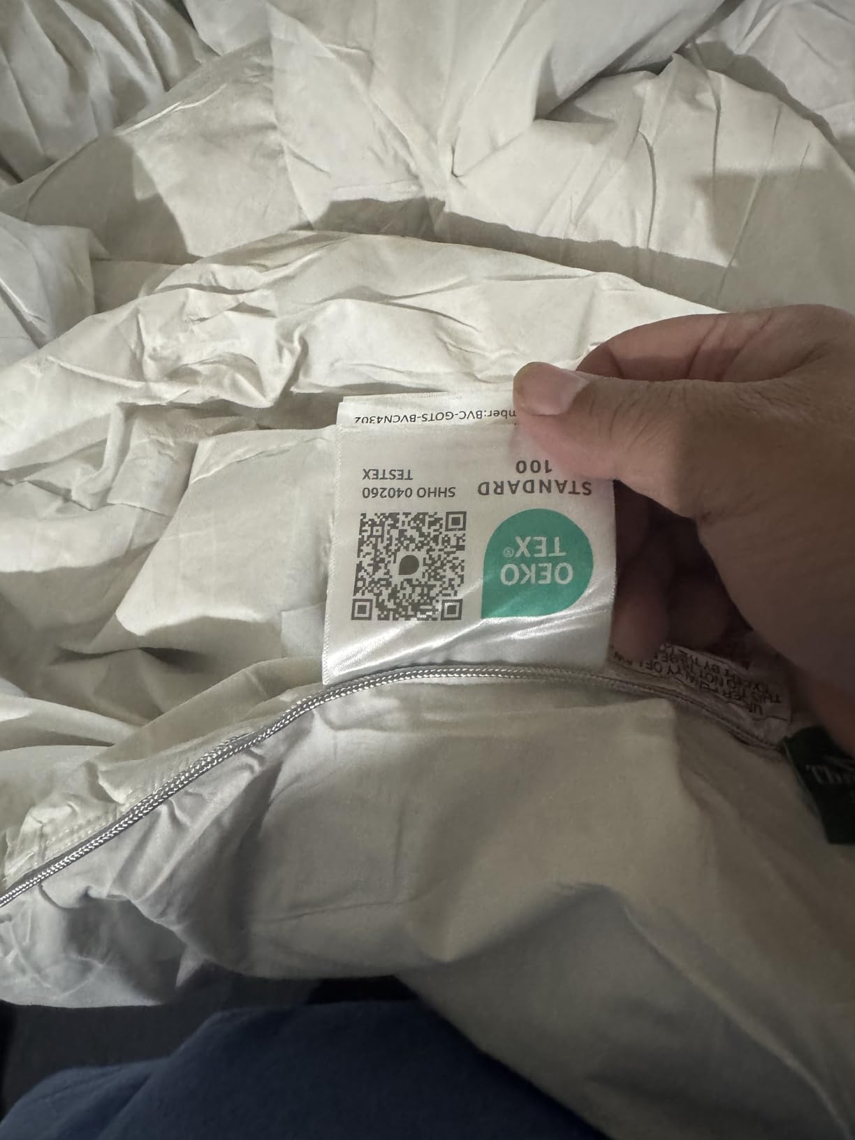 Three Geese Pinch Pleat Waterfowl Feathers and Down Comforter Queen Size Duvet Insert, 750+ Fill Power, 1200TC 100% Cotton, Premium All Seasons White Warm Hotel Comforter with 8 Tabs customer photo 1