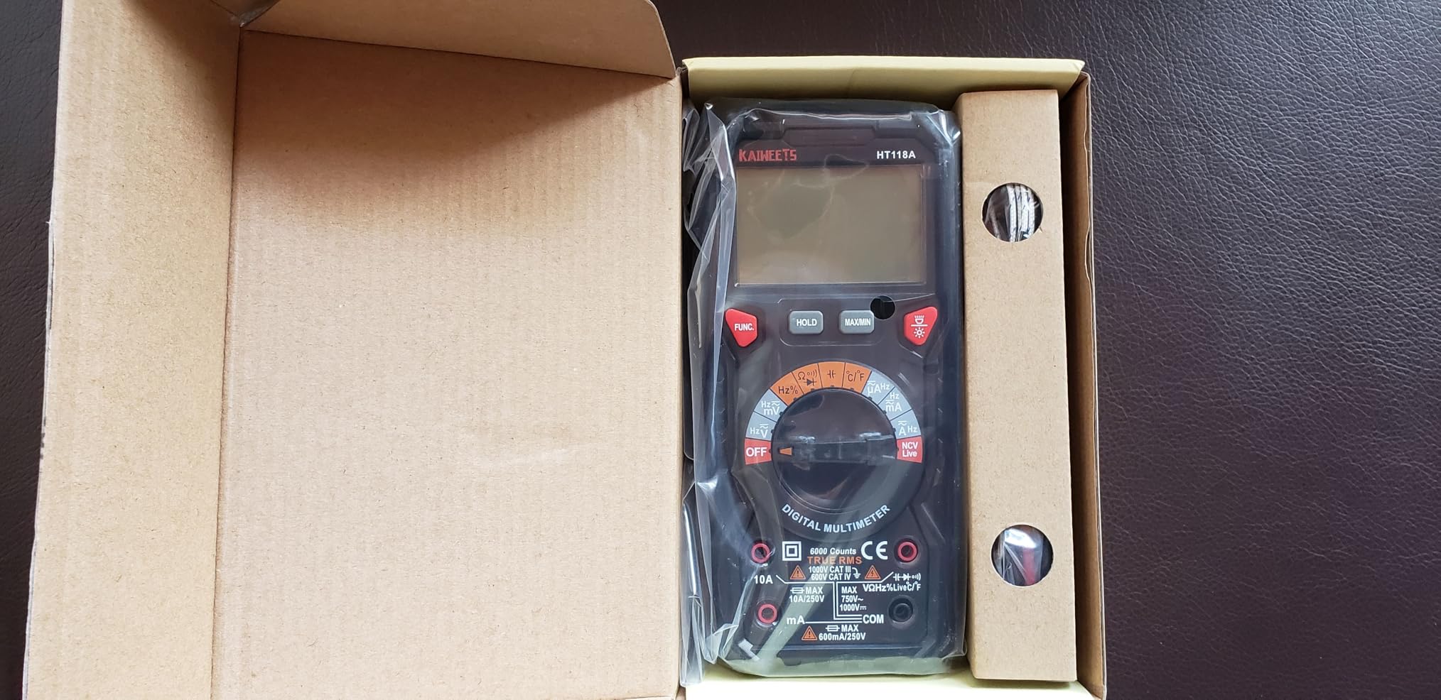 KAIWEETS Digital Multimeter TRMS 6000 Counts Voltmeter Auto-Ranging customer photo 2