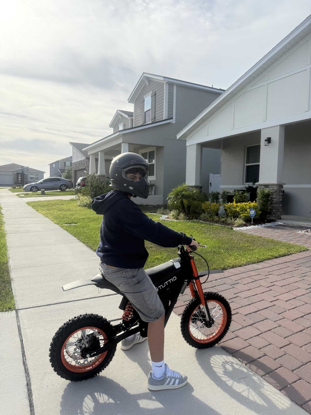 GLX GX23 Dirt Bike/Motocross Helmet - DOT Approved customer photo 2