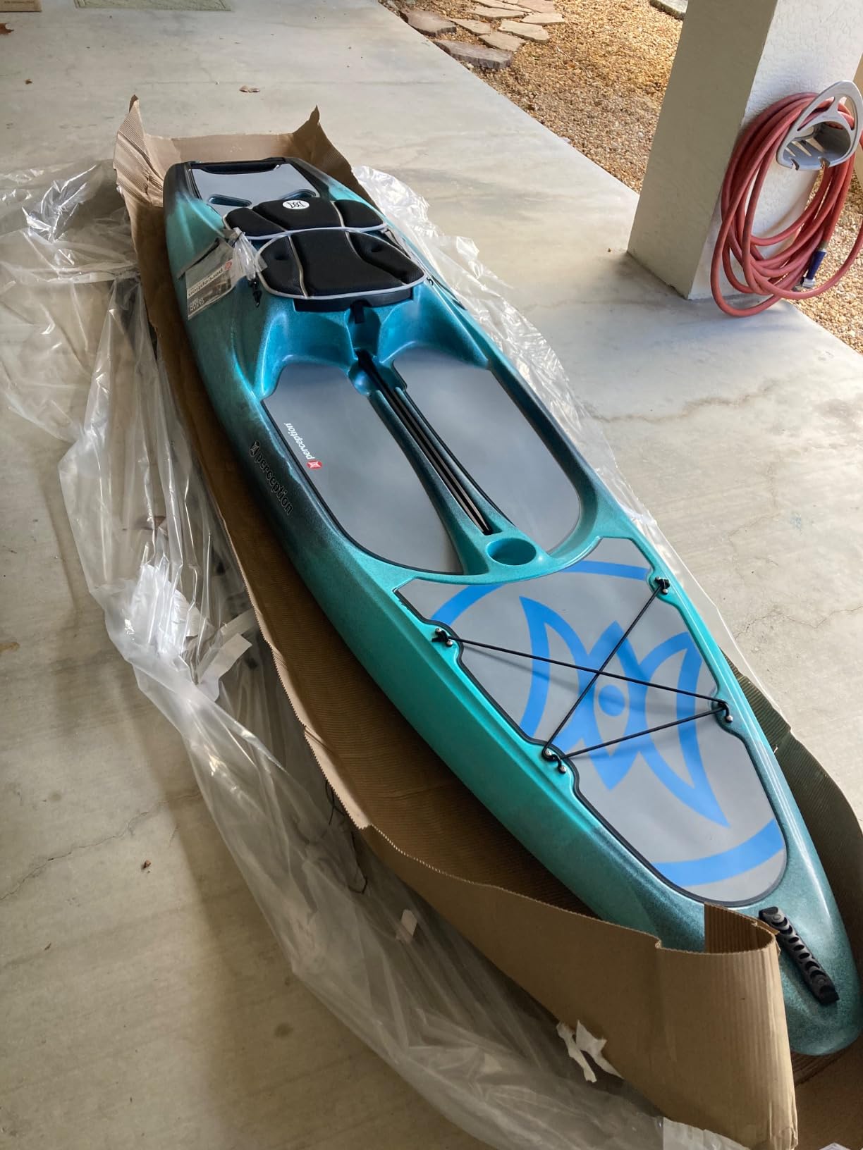 Perception Hi Life | Sit on Top Kayak for Adults | Hybrid SUP Stand up Paddle Board Kayak customer photo 2