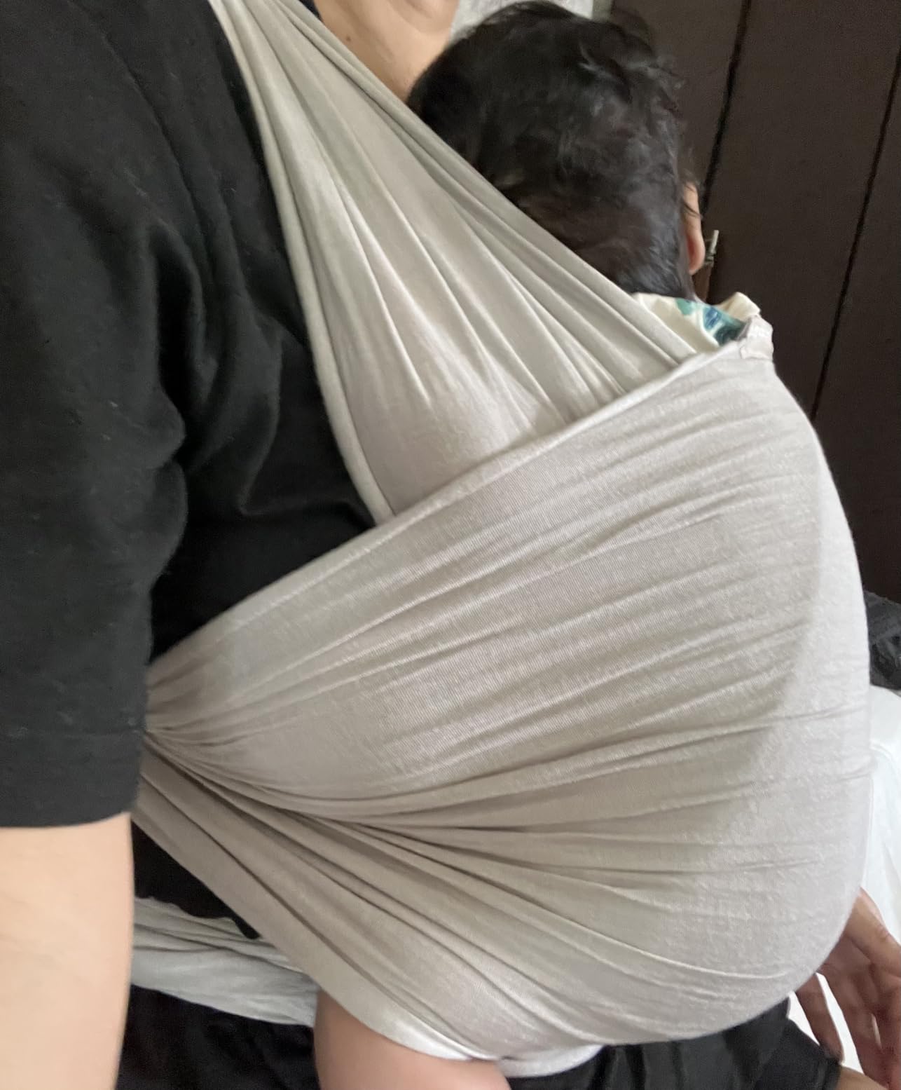 WeeSprout Baby Wraps Carrier - Perfect Child Sling for Newborn and Infant, Enhances Bonding, Soft and Breathable, Ideal for Babywearing customer photo 2